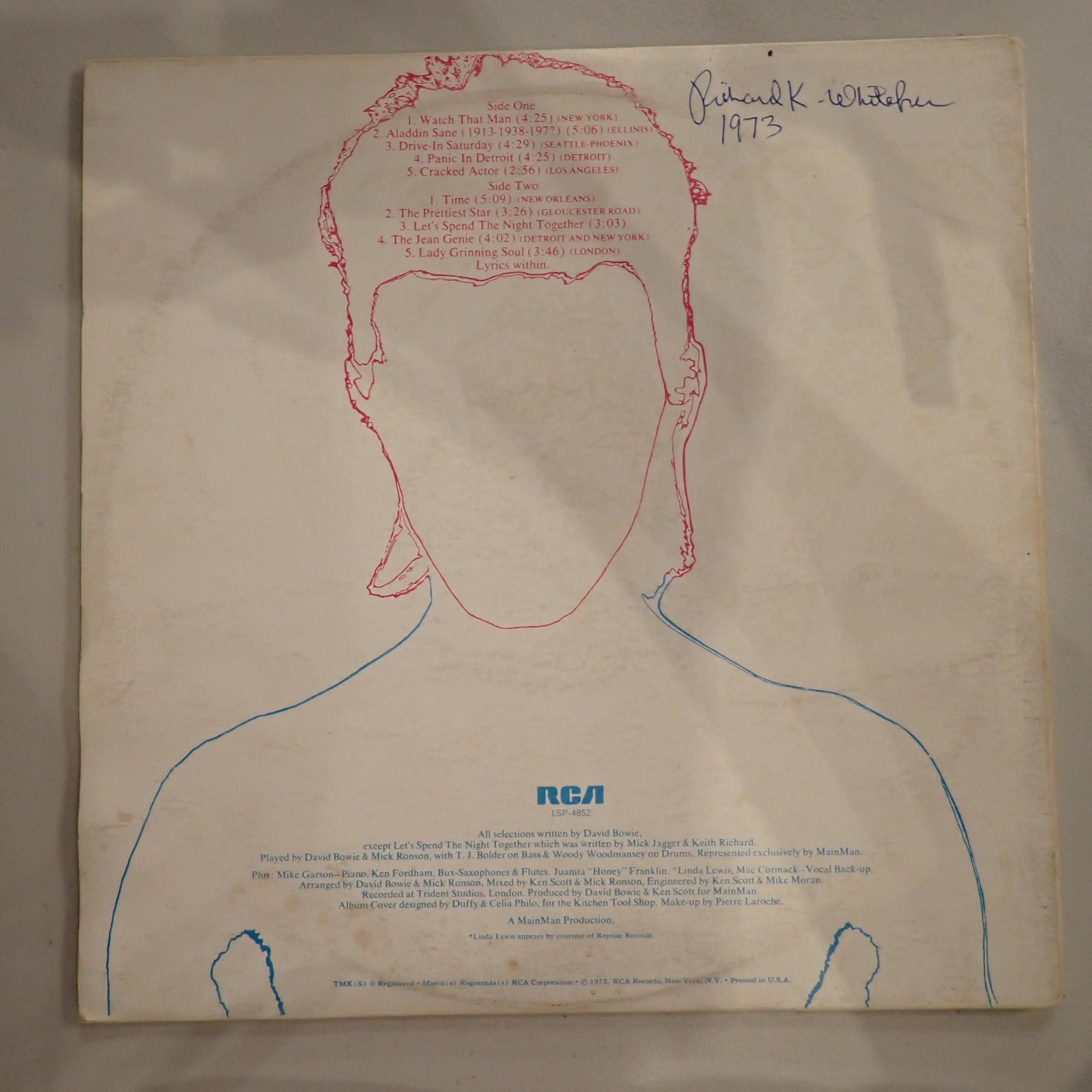 David Bowie - Aladdin Sane