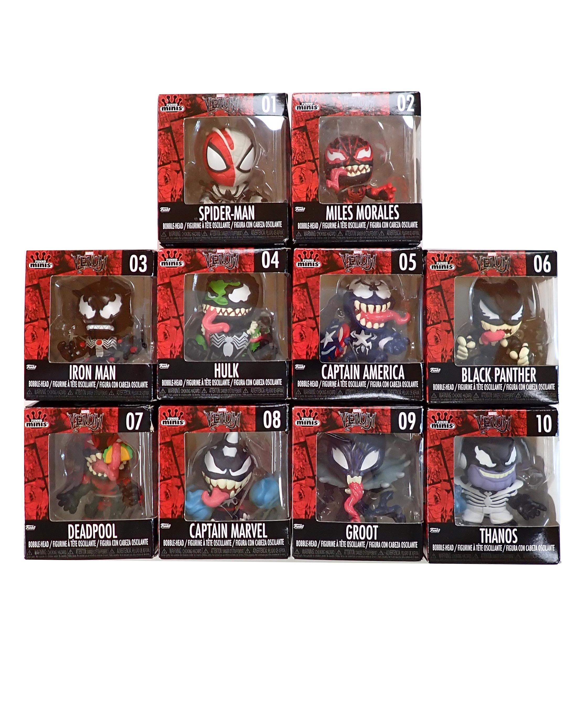 Marvel Venom 10 Set Series - Funko Mini [Pre-Owned]