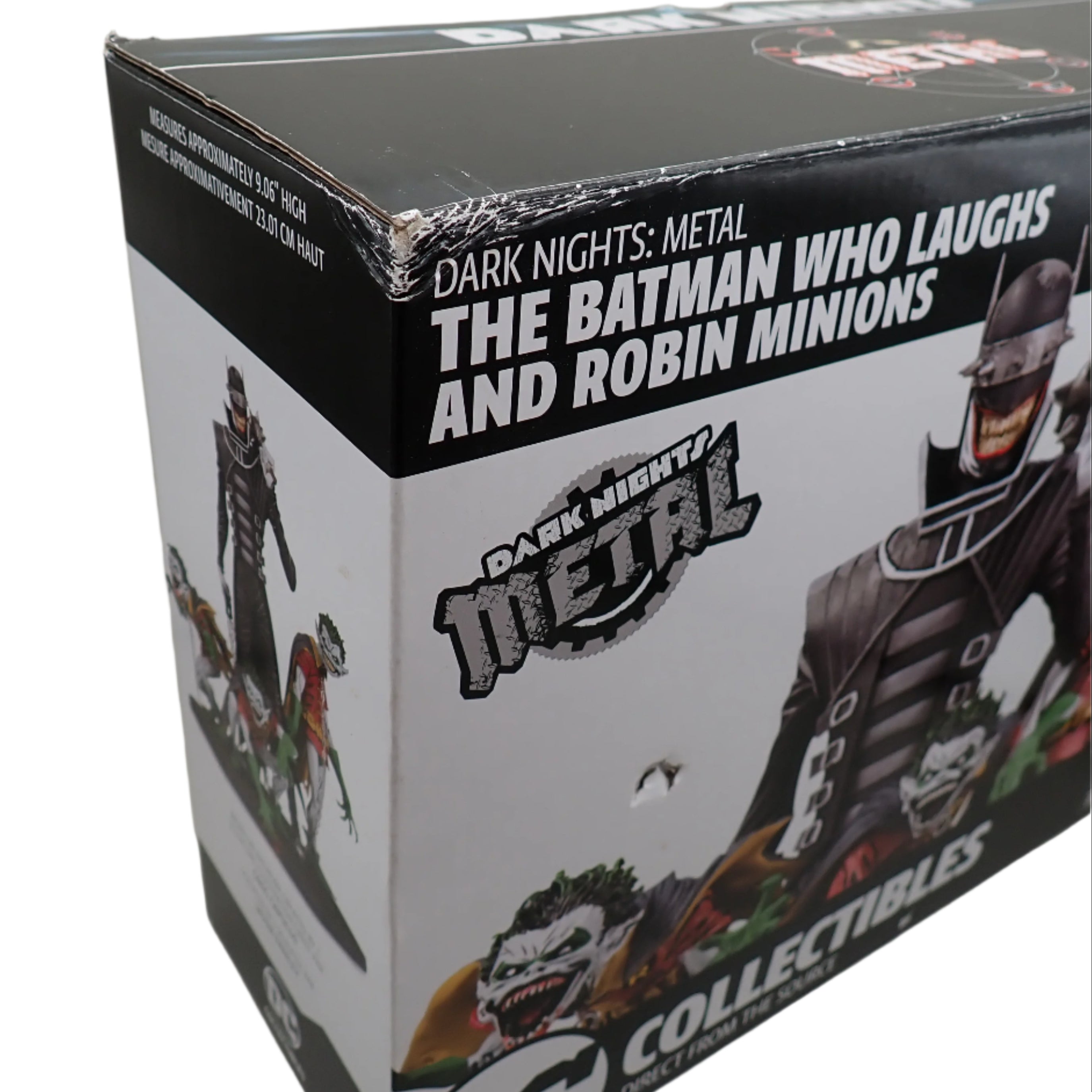 Batman Who Laughs and Robin Minions Statue