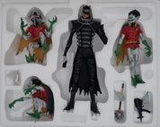 Batman Who Laughs and Robin Minions Statue