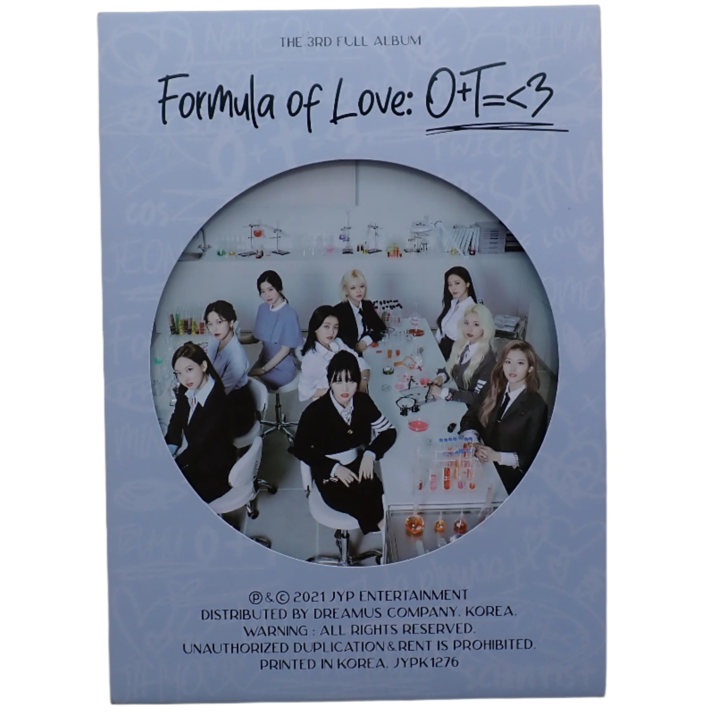 Twice - Formula of Love: O+T=<3 Album Book CD