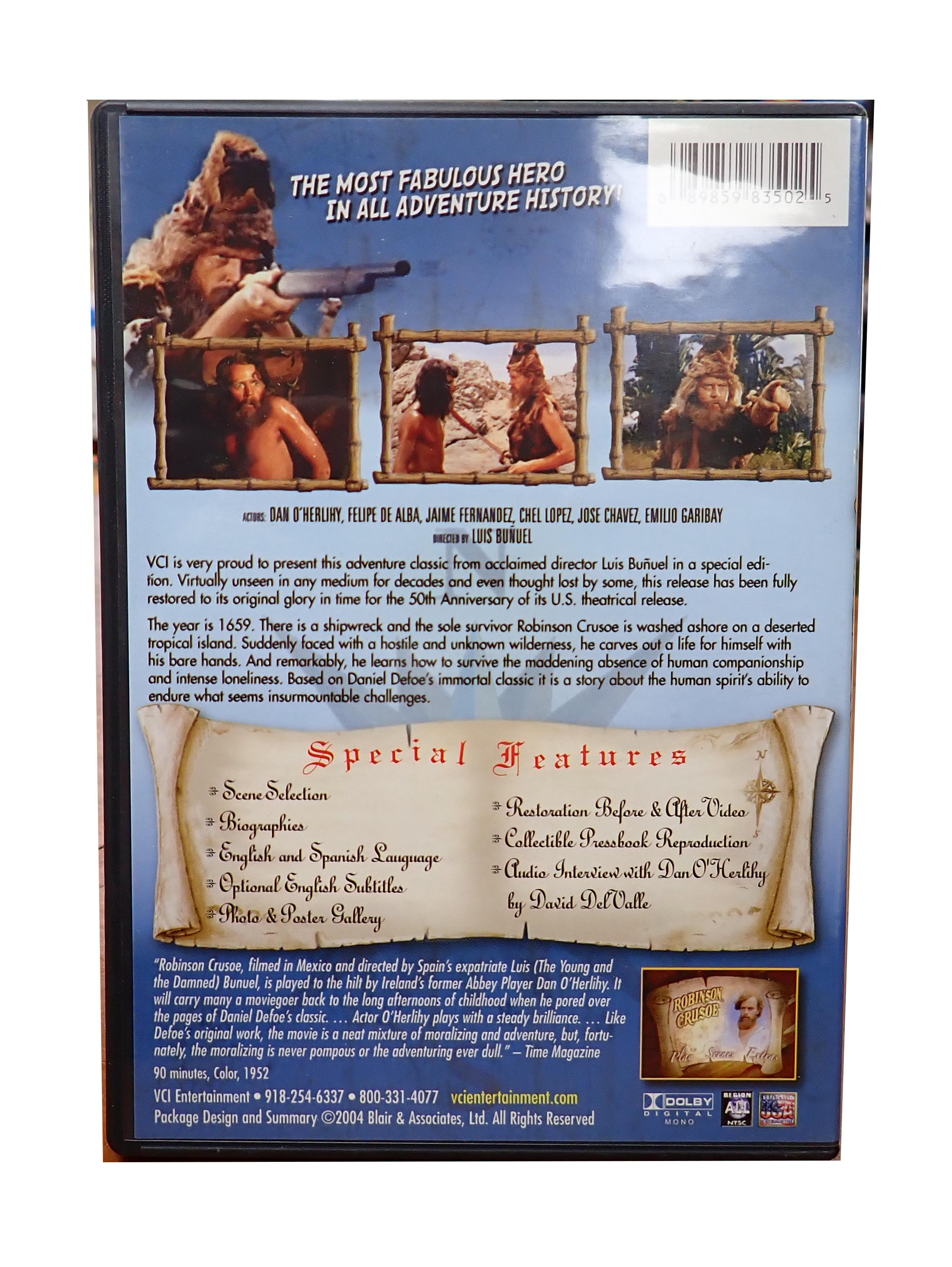 Robinson Crusoe 50th Anniversary Edition - [DVD] (Pre-Owned)