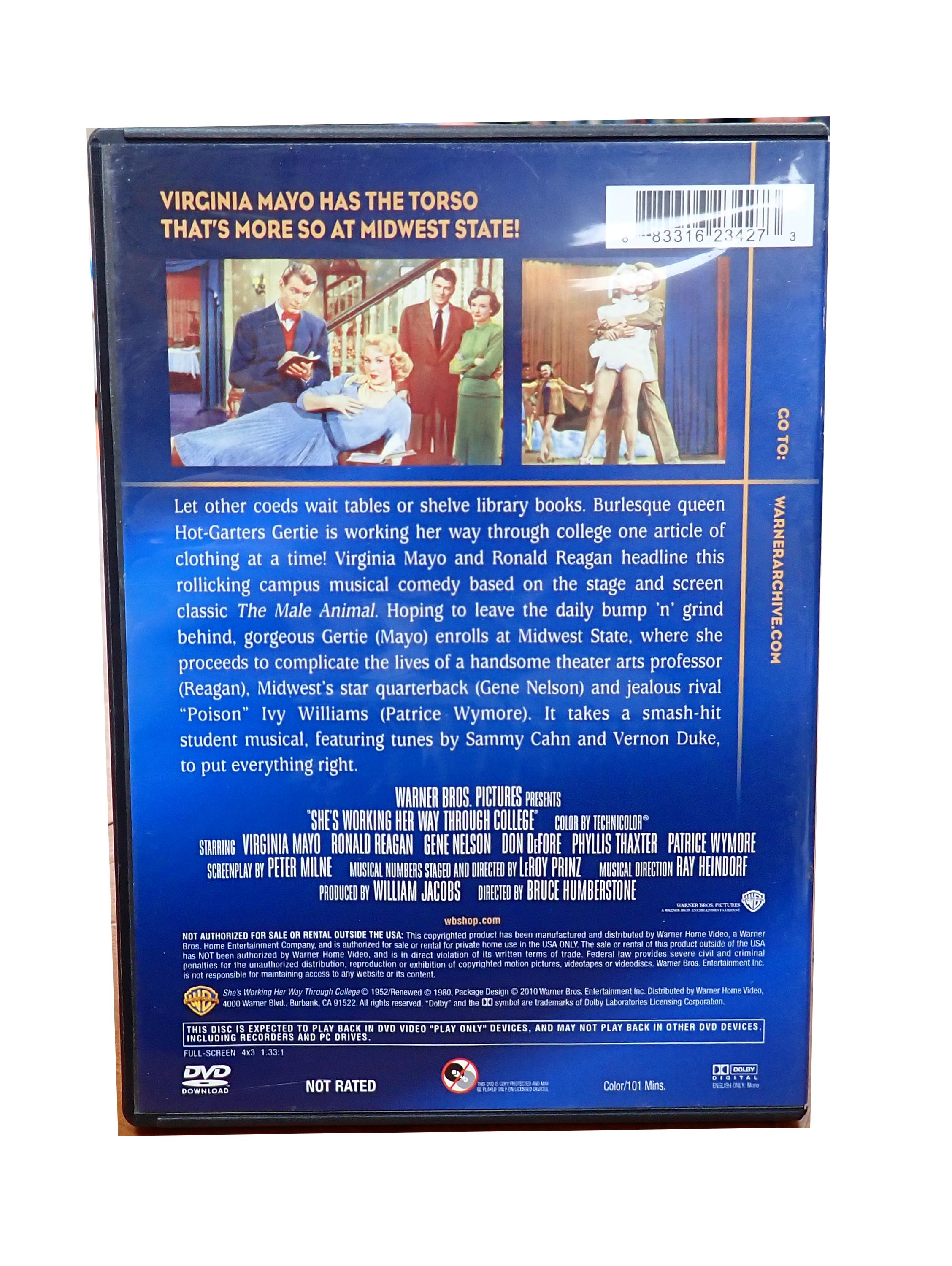 She's Working Her Way Through College: Archive Collection - [DVD] (Pre-Owned)