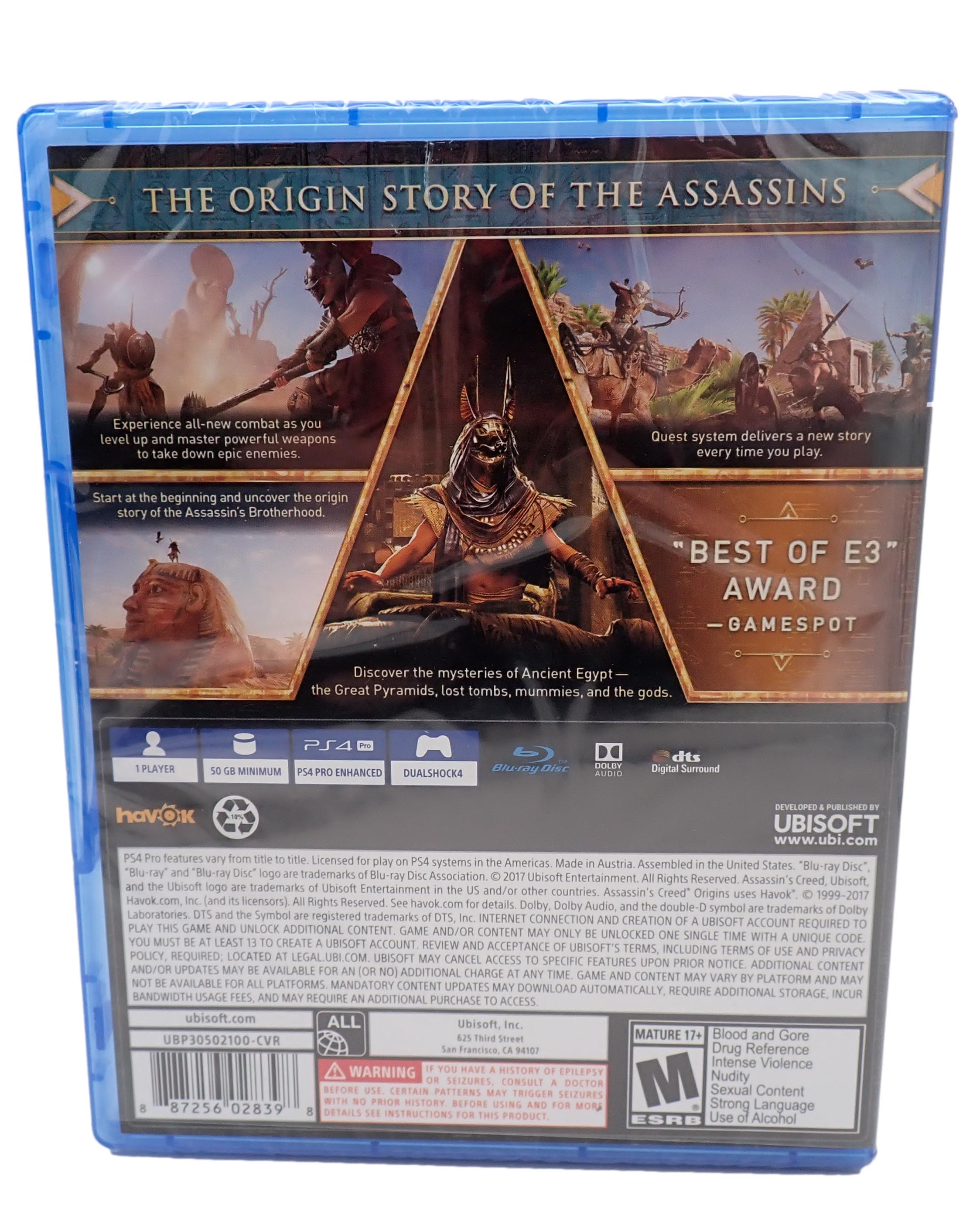 Assassin's Creed Origins [SEALED] - PS4