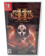 Star Wars Knights of the Old Republic II The Sith Lords - Switch