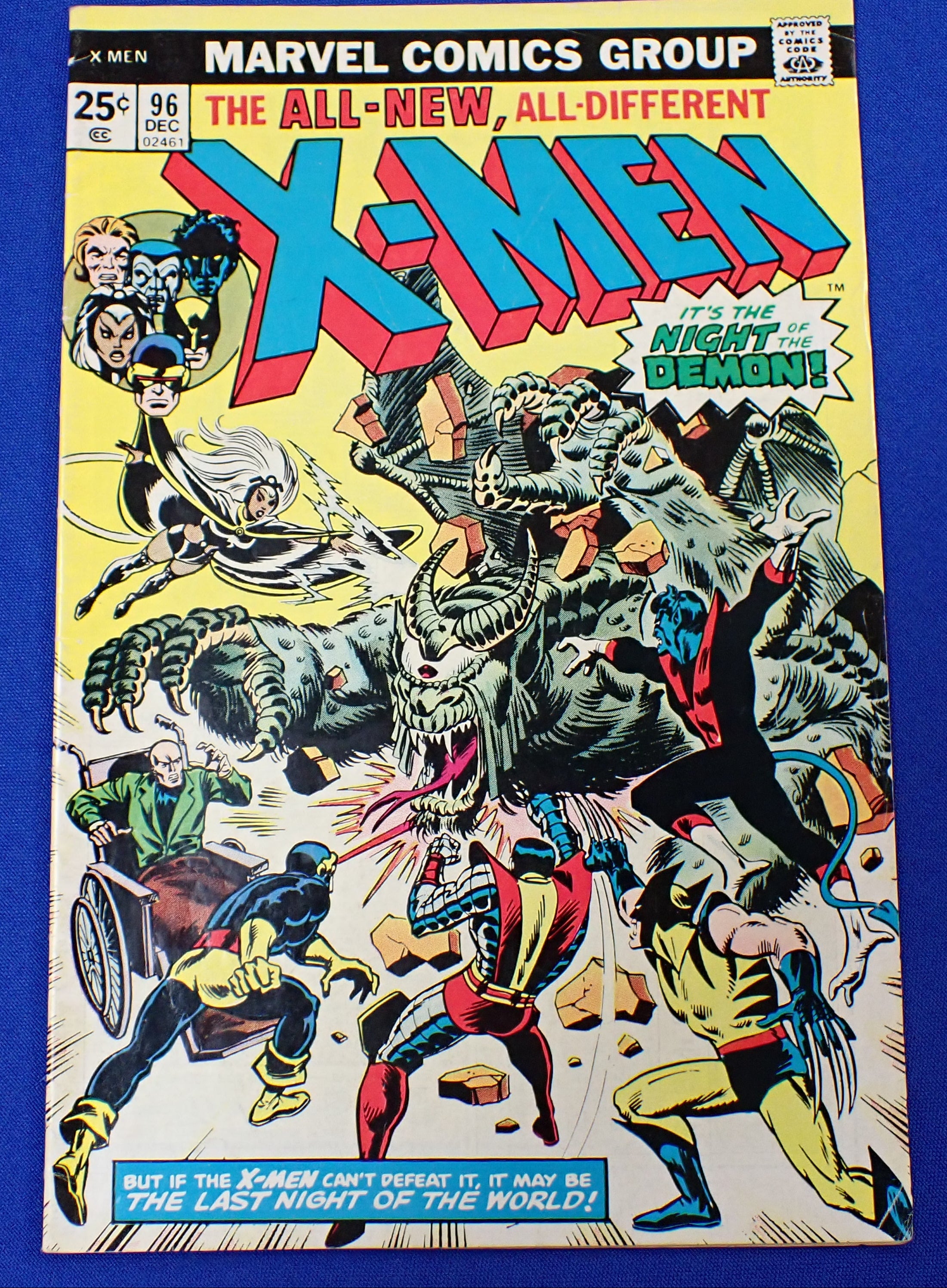 Uncanny X-Men #96 (1975) - 1st Moira MacTaggert - FN (6.0)