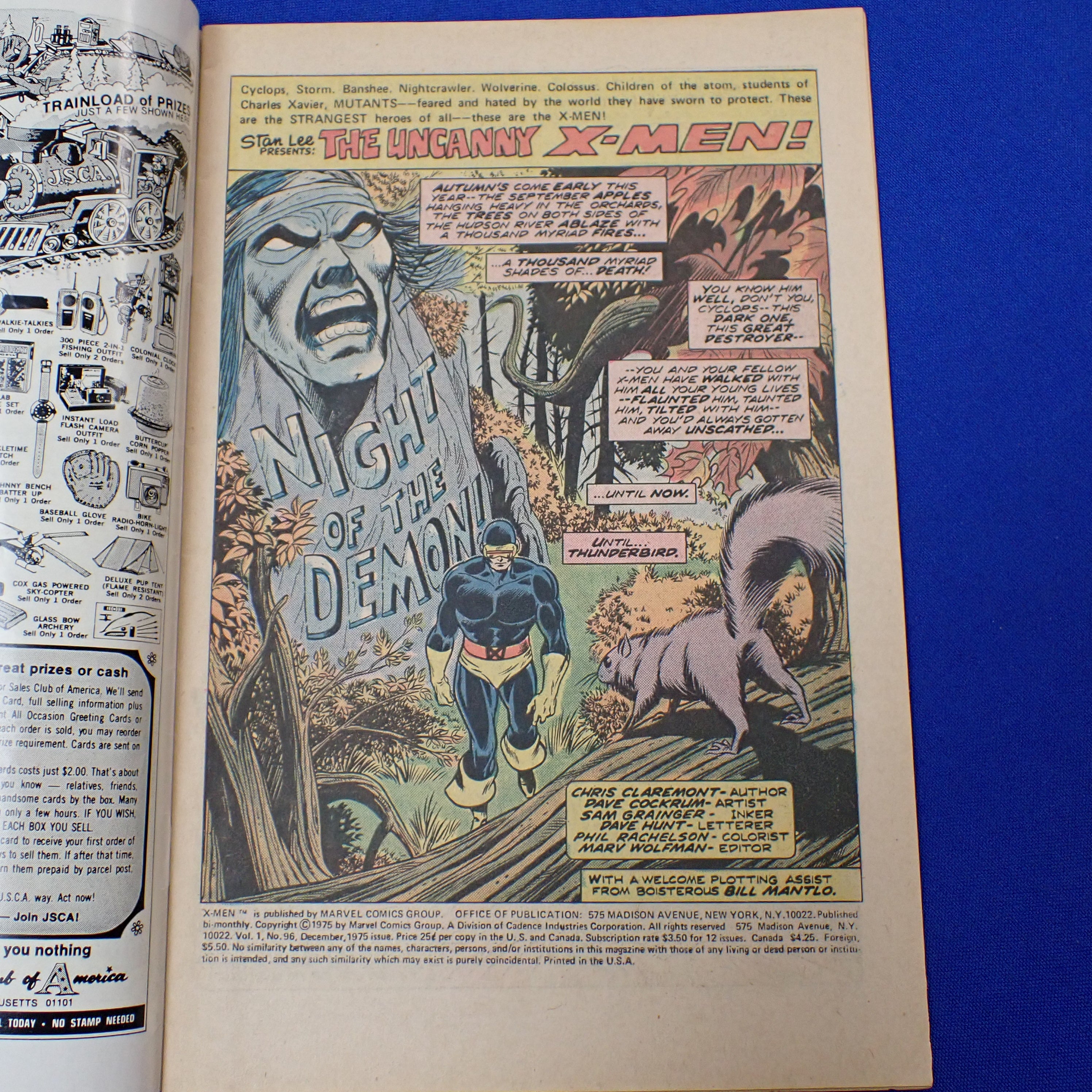 Uncanny X-Men #96 (1975) - 1st Moira MacTaggert - FN (6.0)