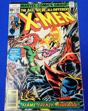 Uncanny X-Men #105 (1977) - FN- (5.5) - 1st Lilandra
