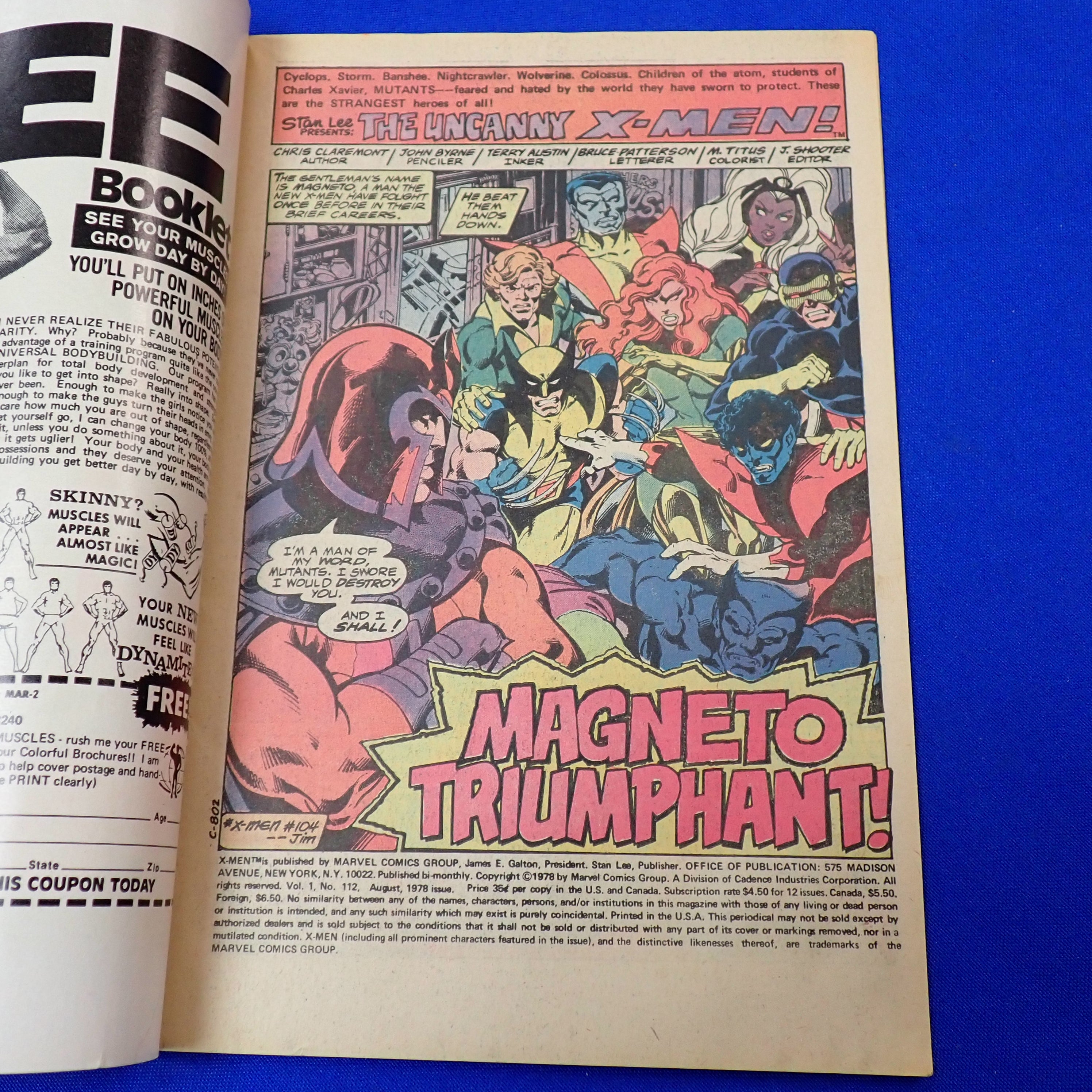 Uncanny X-Men #112 (1978) - FN+ (6.5)
