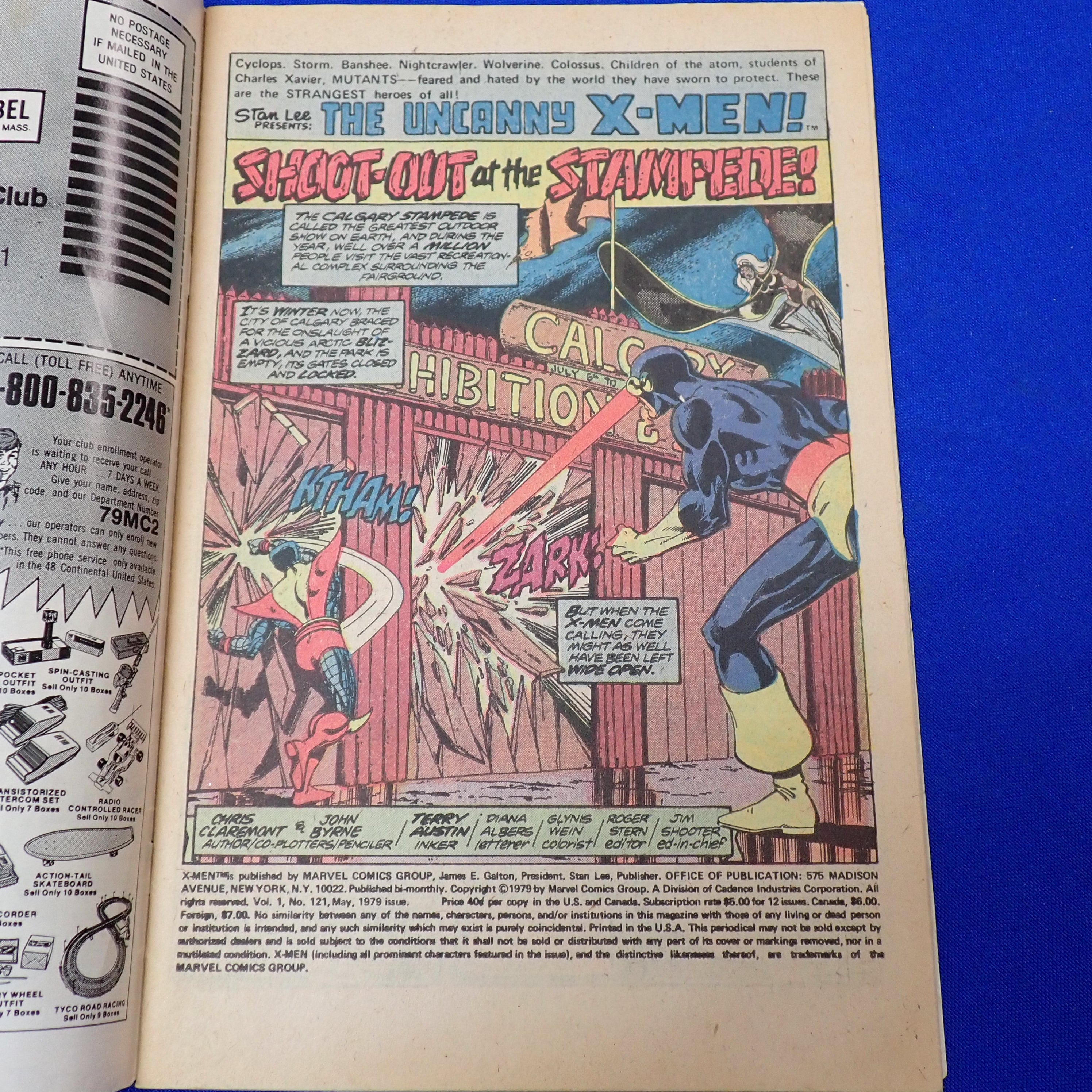 Uncanny X-Men #121 (1979) - FN+ (6.5) - 1st Alpha Flight