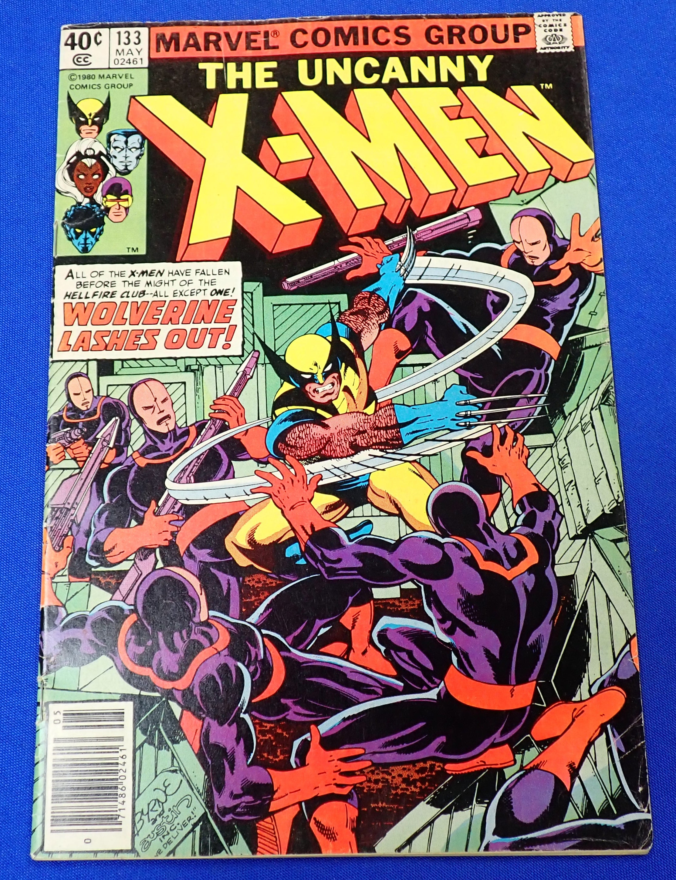 Uncanny X-Men #133 (1980) - FN (6.0) - 1st Wolverine Cover