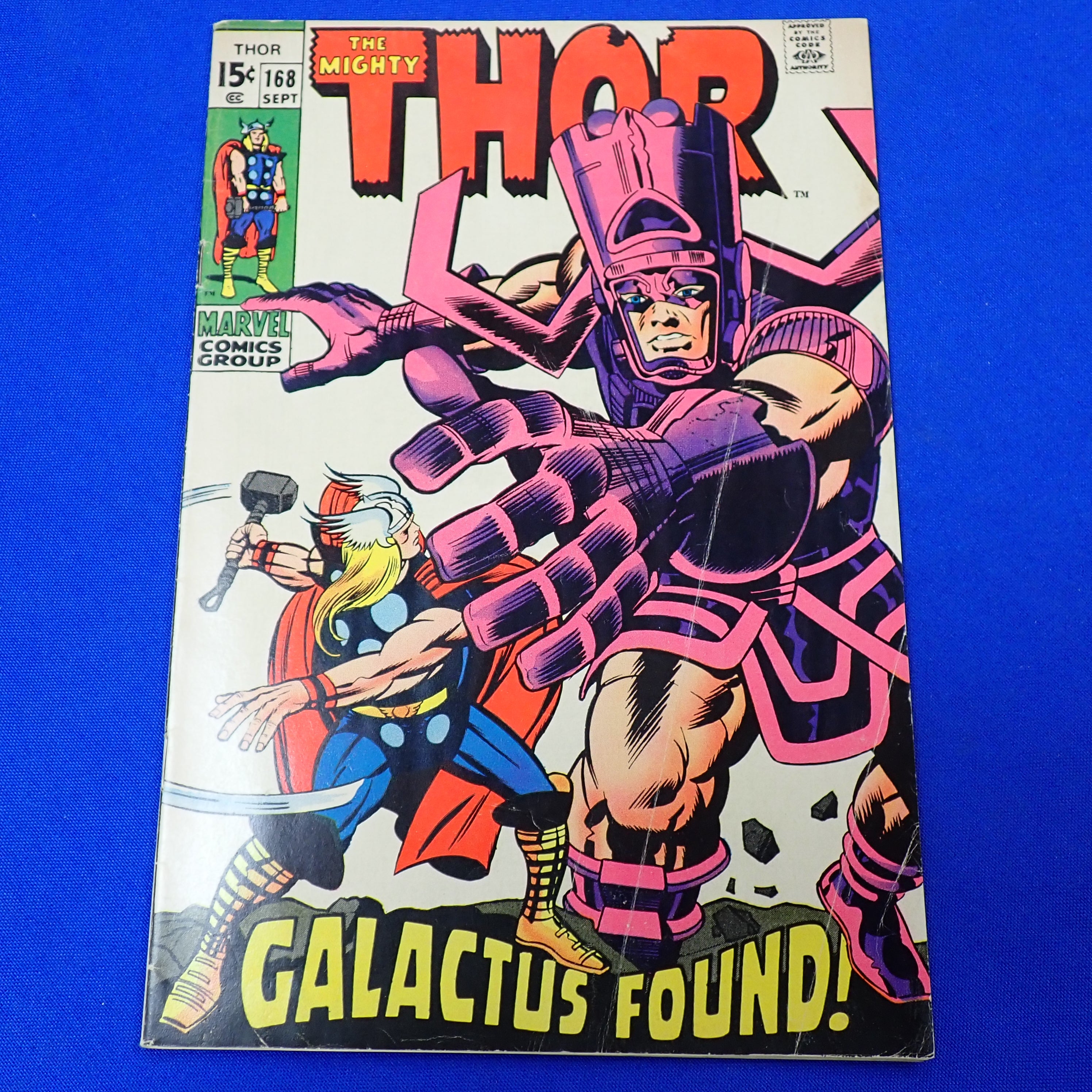 Thor #168 (1969) - VG/FN (5.0) - 1st Thermal Man