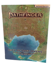 City of Lost Omens Poster Map Folio - Pathfinder 2e [PRE-OWNED]