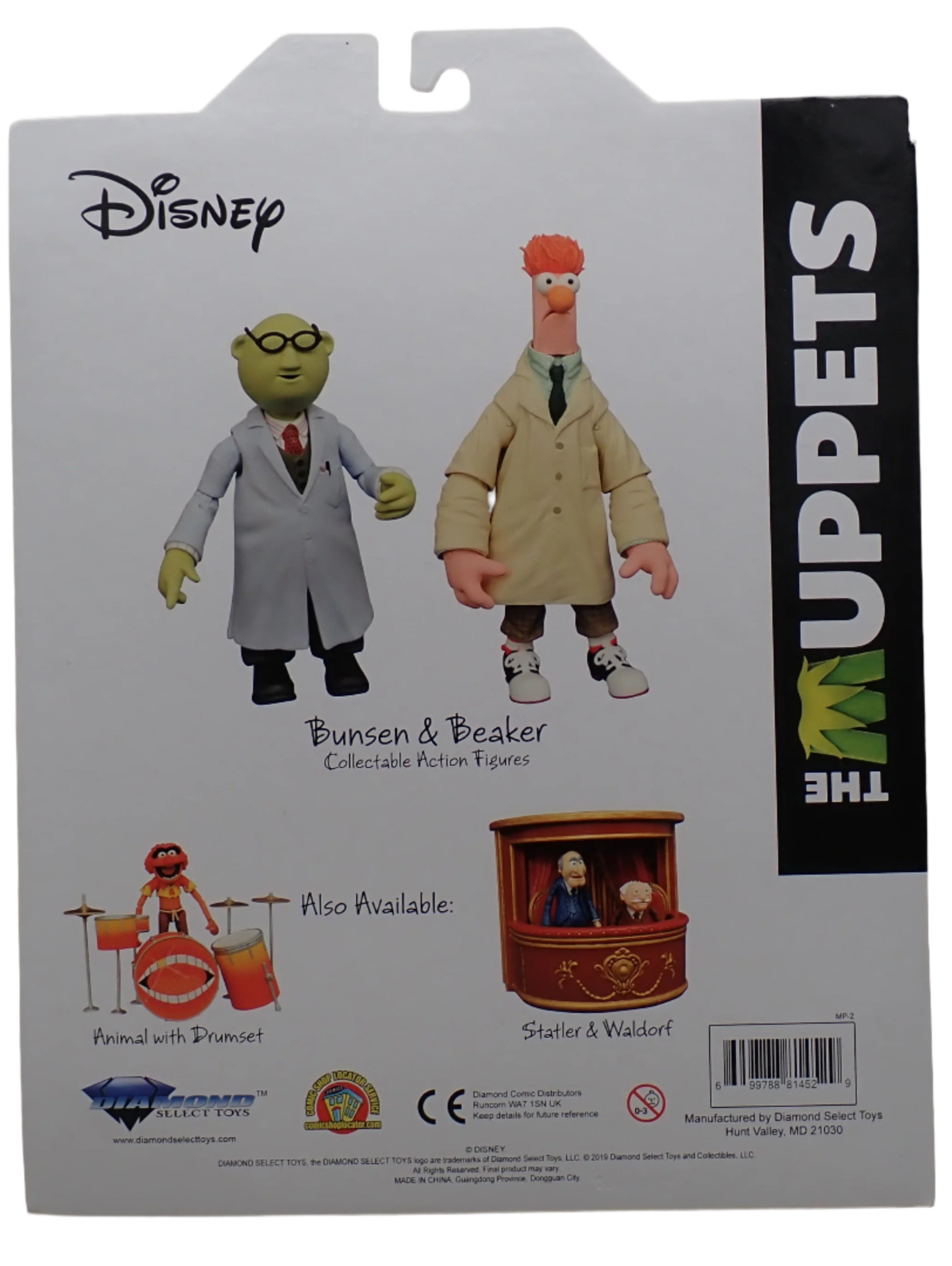 Bunsen & Beaker - Collectable Muppets Figures