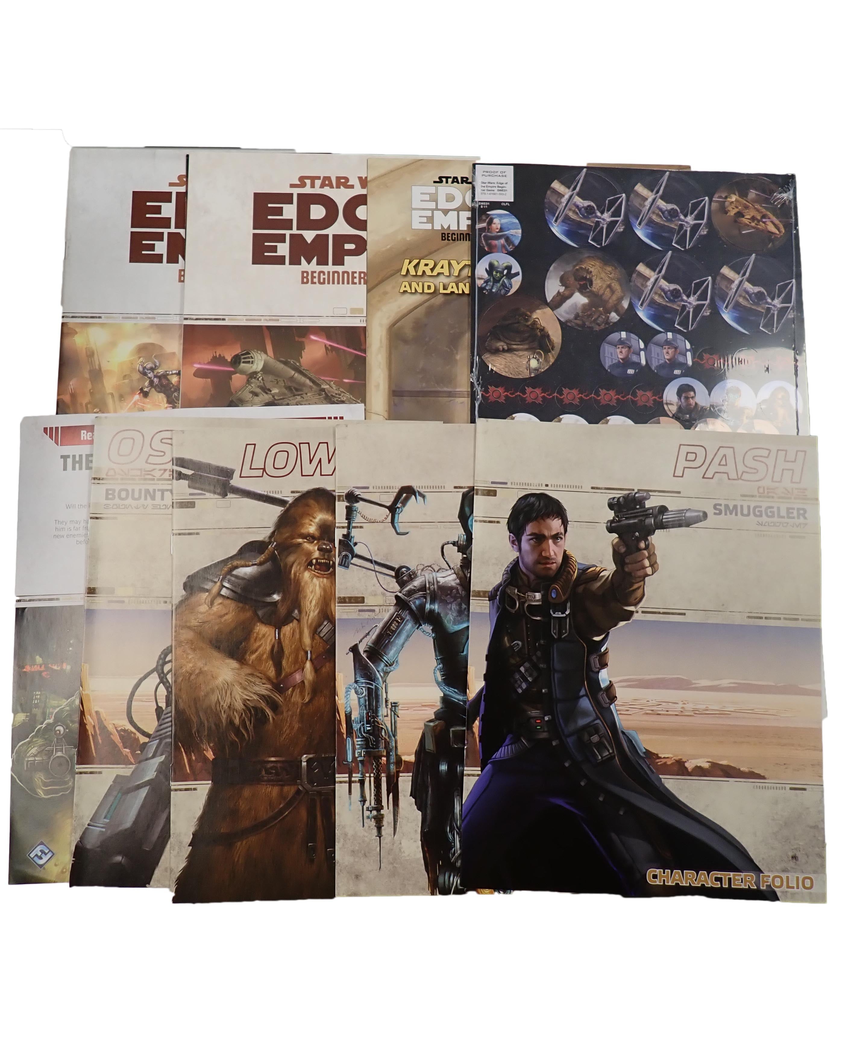 Beginner Game (NO BOX OR DICE) - Star Wars: Edge of the Empire [PRE-OWNED]