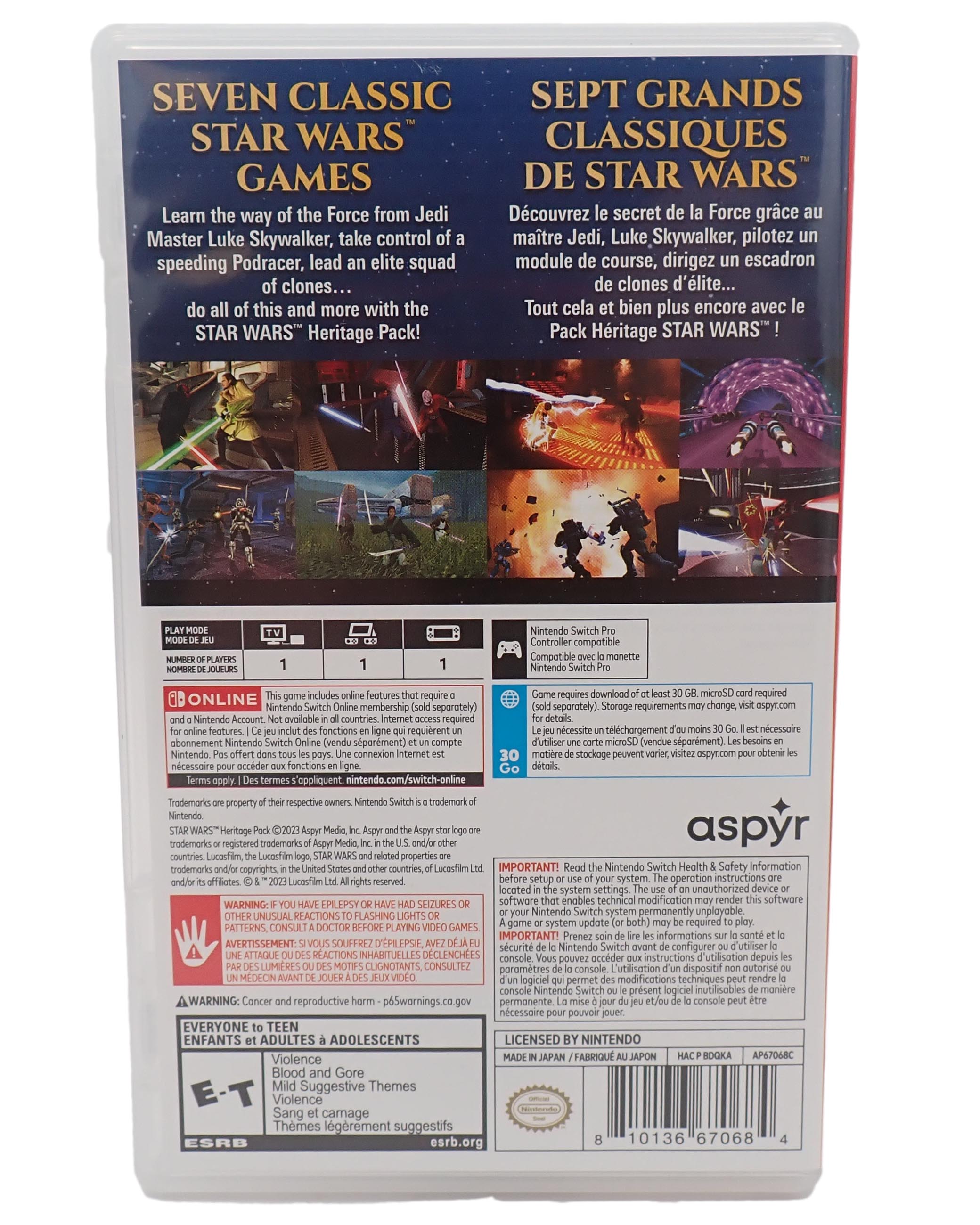 Star Wars Heritage Pack - Switch
