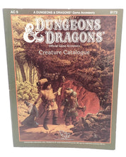 Creature Catalogue - D&D 1e [PRE-OWNED]