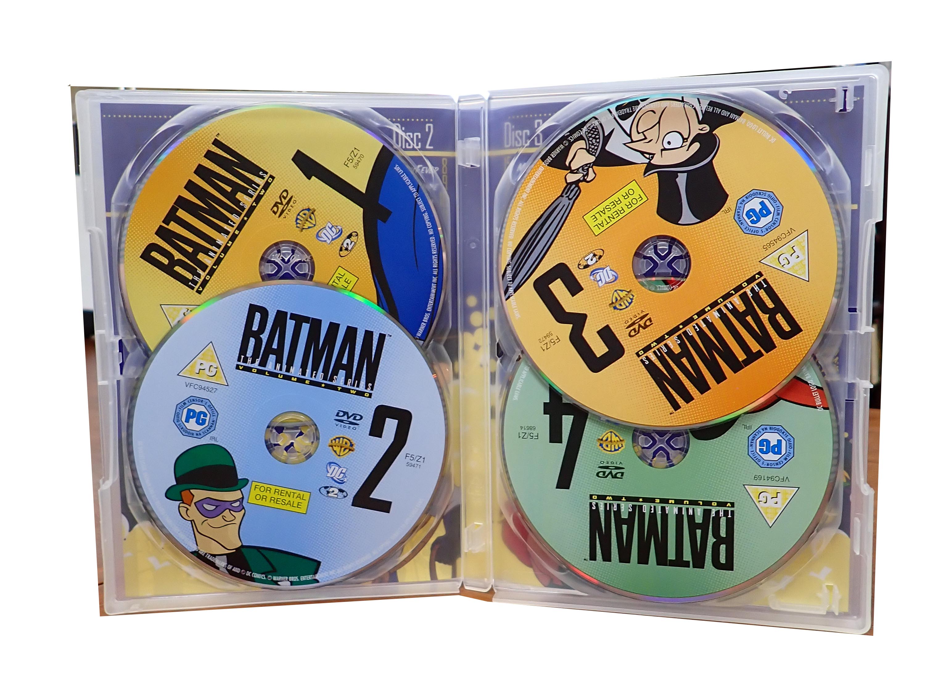 Batman The Animated Series Volume 1-4 Set - [DVD] (Pre-Owned)