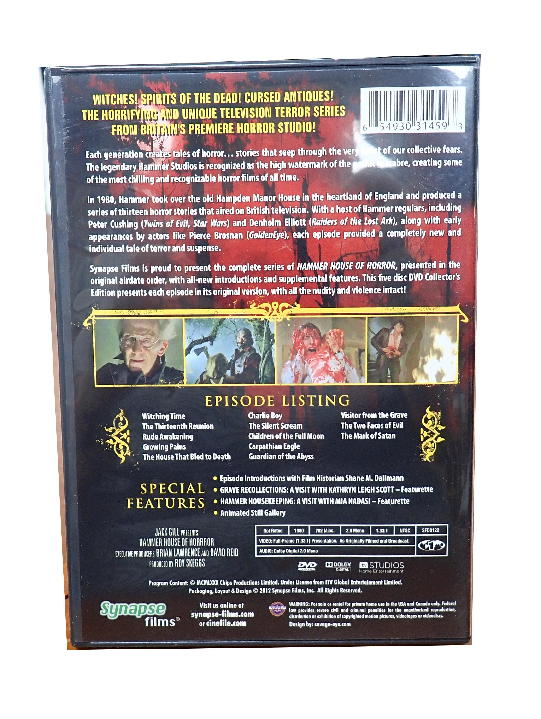 The Complete Hammer House of Horror - [DVD] (Pre-Owned)