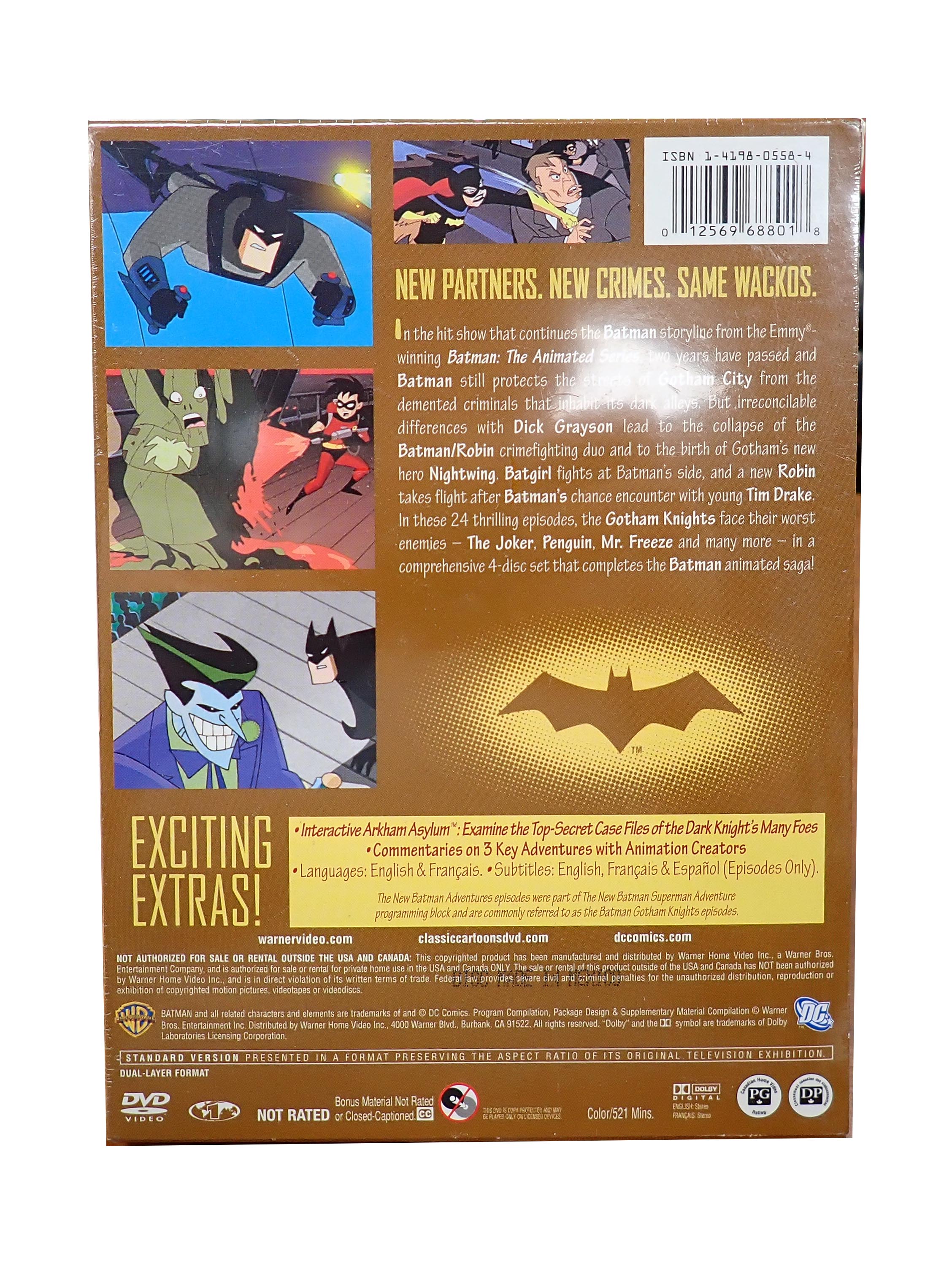 Batman The Animated Series Volume 1-4 Set - [DVD] (Pre-Owned)