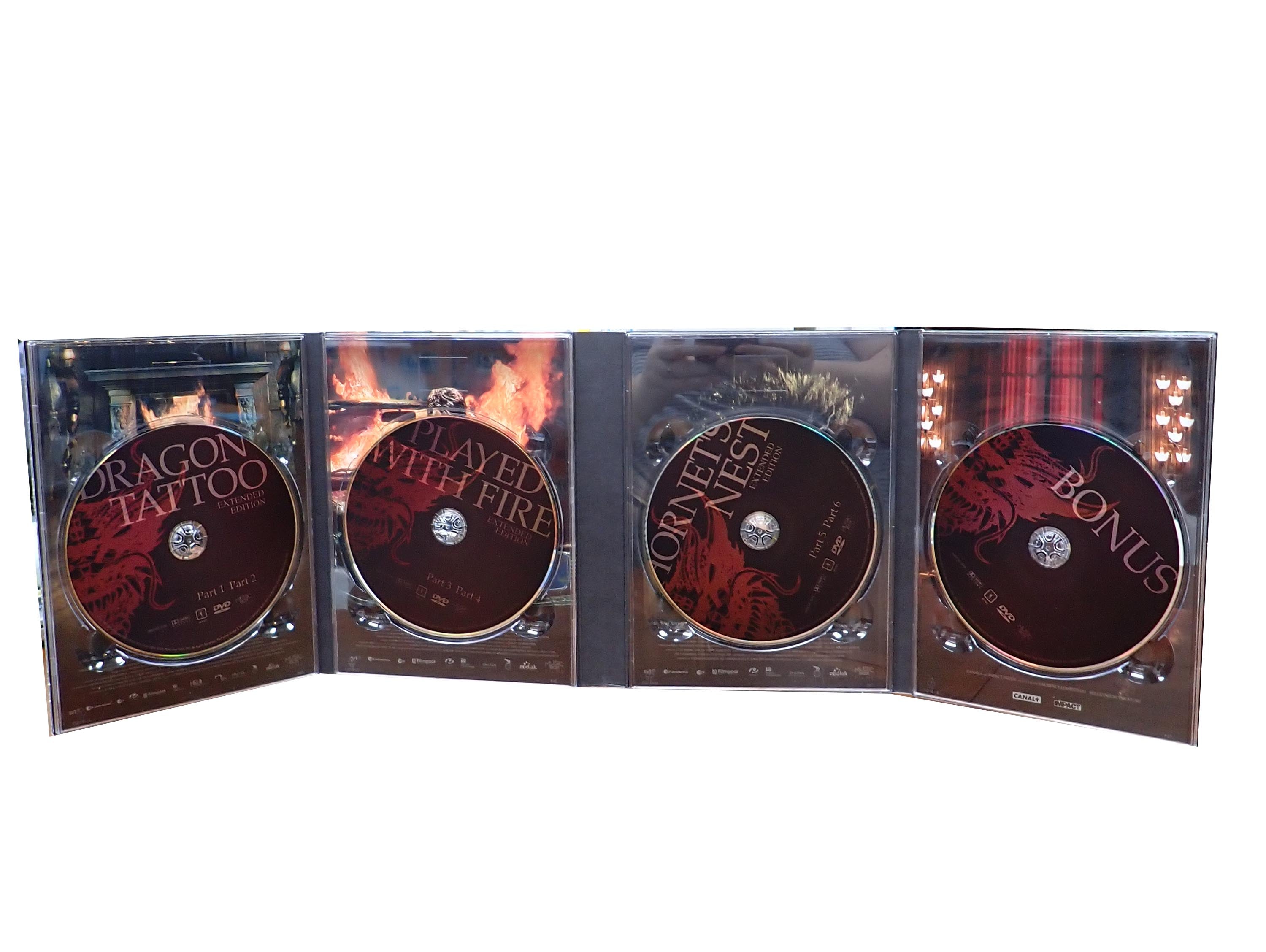 Dragon Tattoo Trilogy Extended Edition - [DVD] (Pre-Owned)