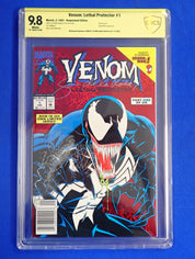 Venom: Lethal Protector #1 (1993) CBCS 9.8 SIGNED & SKETCHED by Sam de la Rosa