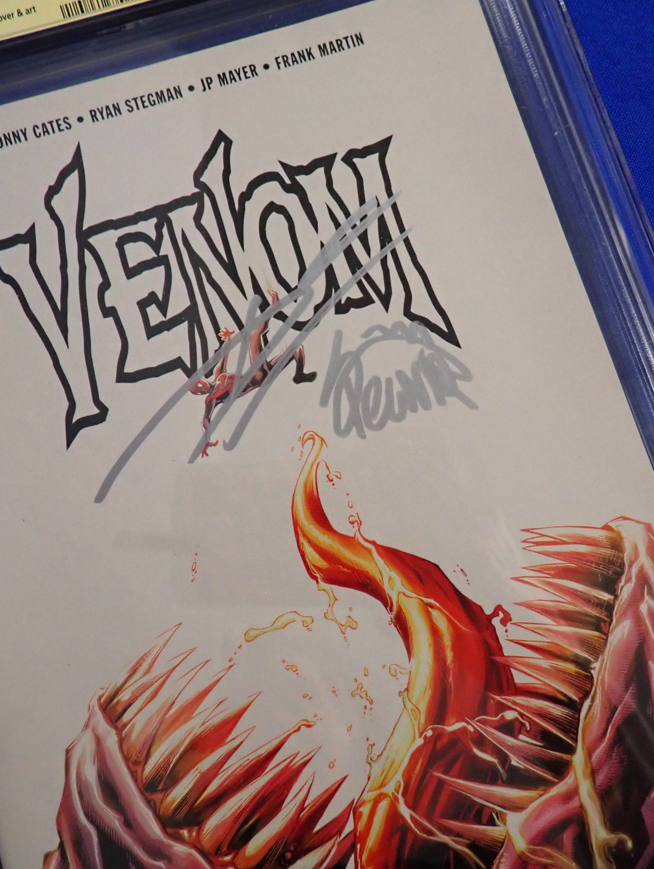 Venom #3 (2018) CGC 9.8 - 1st Knull SIGNED by Donny Cates & Ryan Stegman