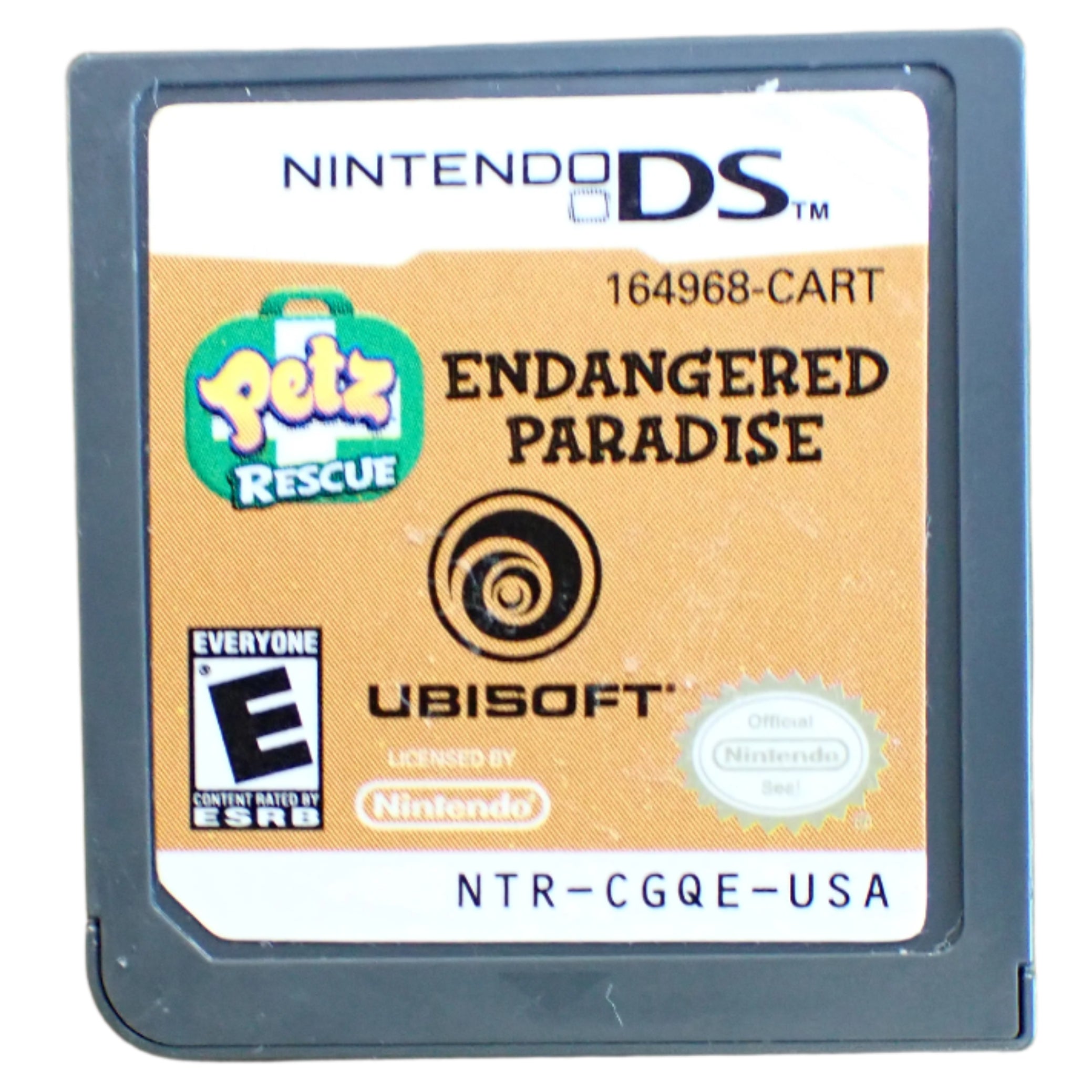 Petz Rescue: Endangered Paradise - DS