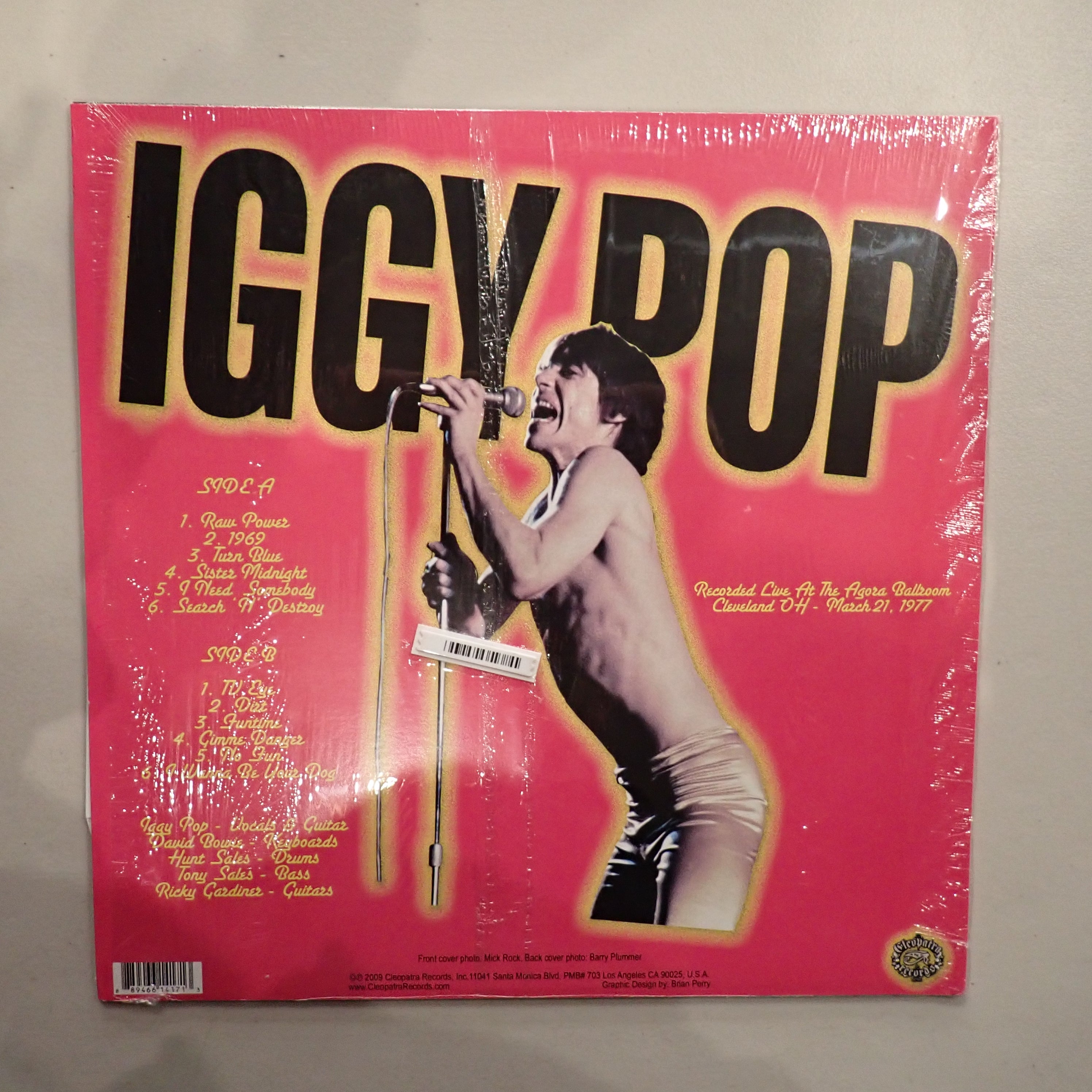 Iggy Pop – Iggy & Ziggy - Cleveland '77