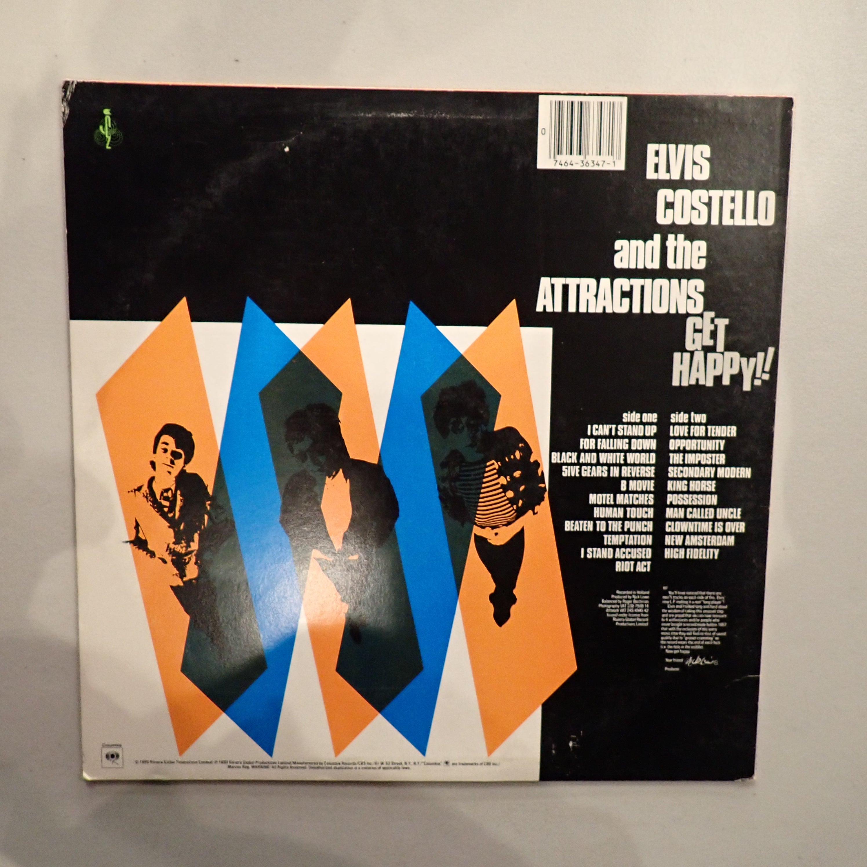 Elvis Costello & The Attractions – Get Happy!!