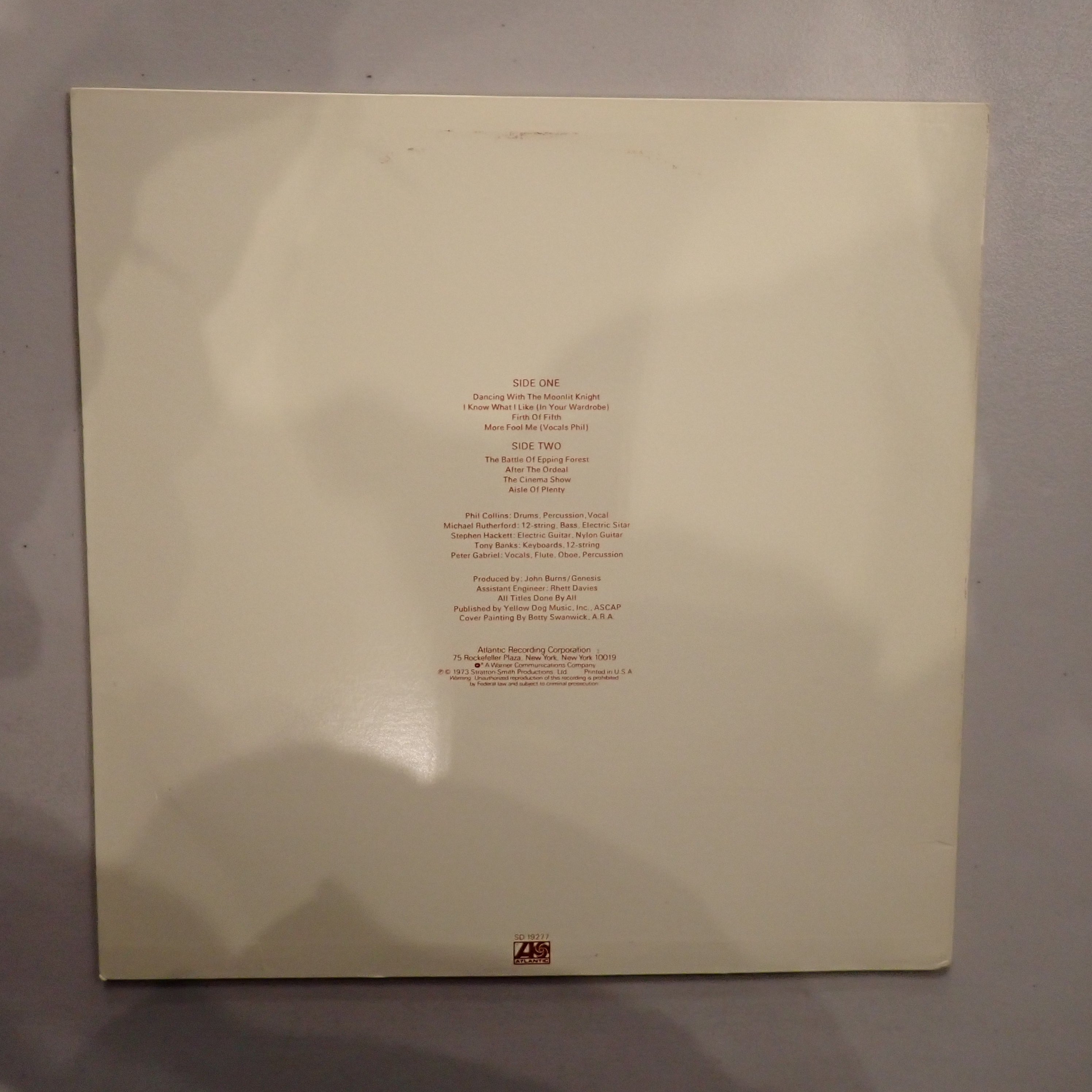 Genesis – Selling England By The Pound