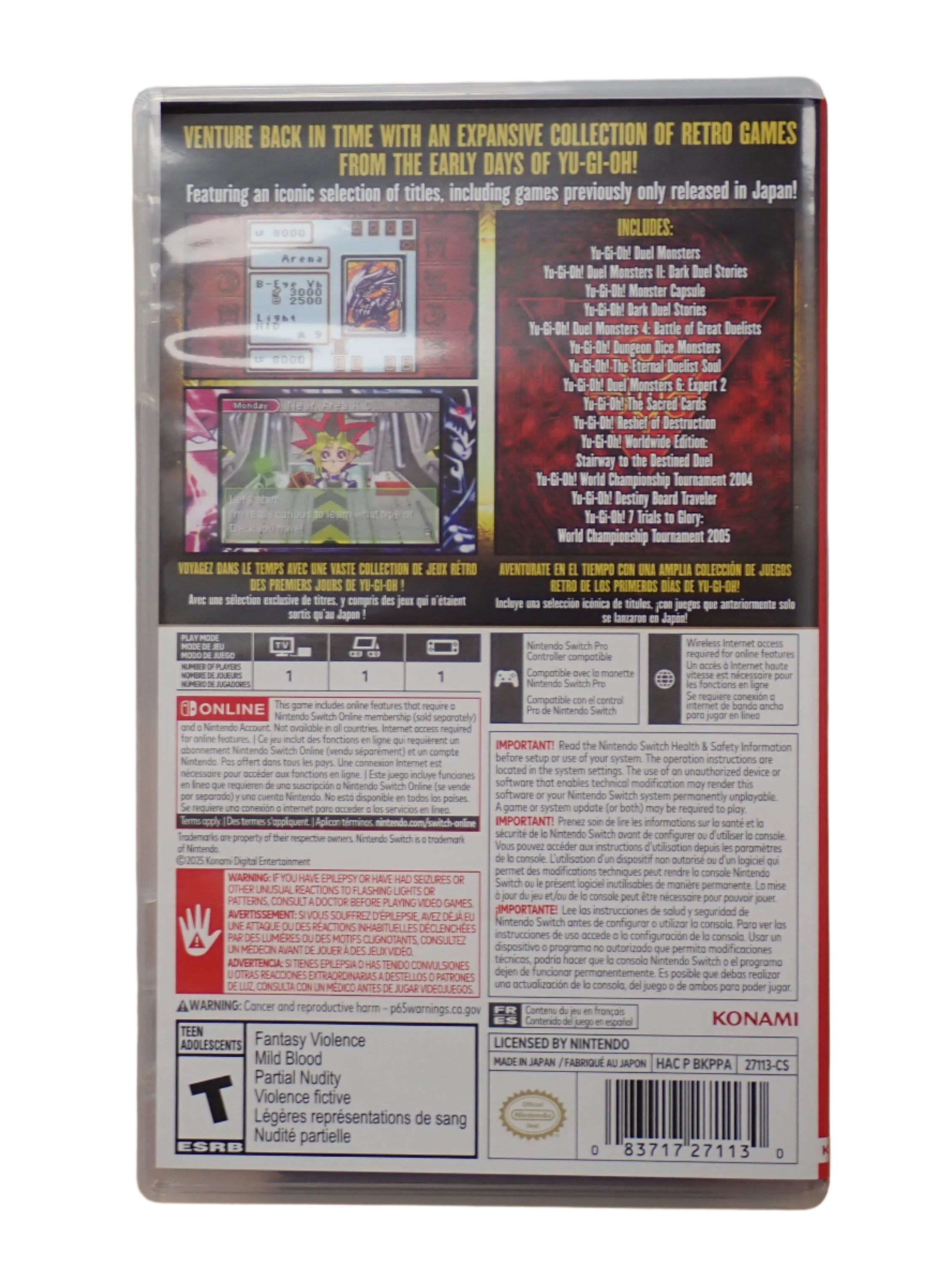 Yu-Gi-Oh! Early Days Collection - Switch