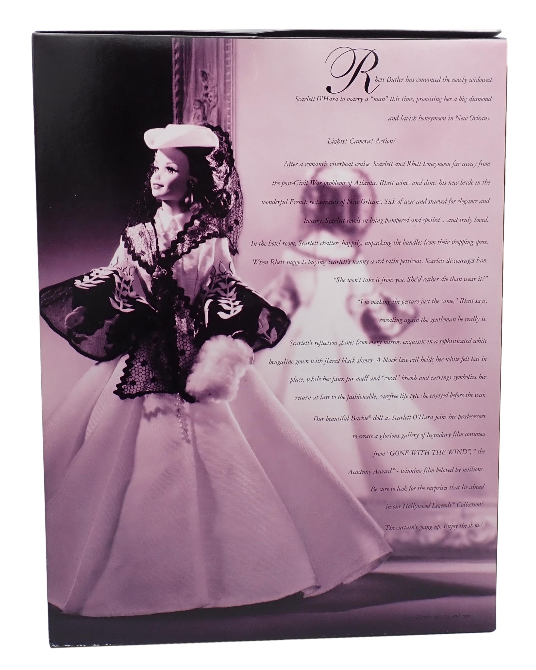 Barbie as Scarlett O'Hara (Black & White Dress) - Hollywood Legends Collection [Pre-Owned]