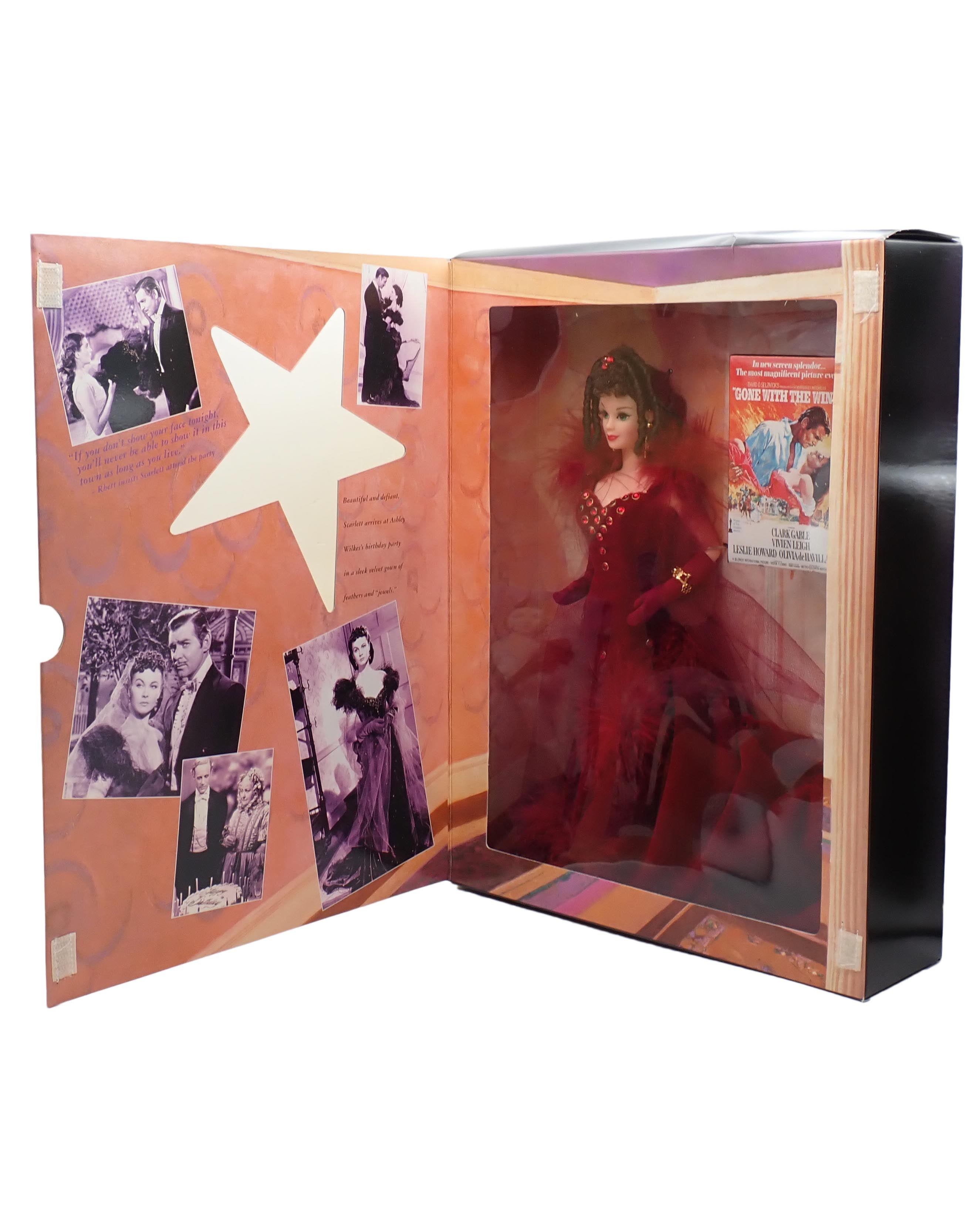 Barbie as Scarlett O'Hara (Red Dress) - Hollywood Legends Collection [Pre-Owned]