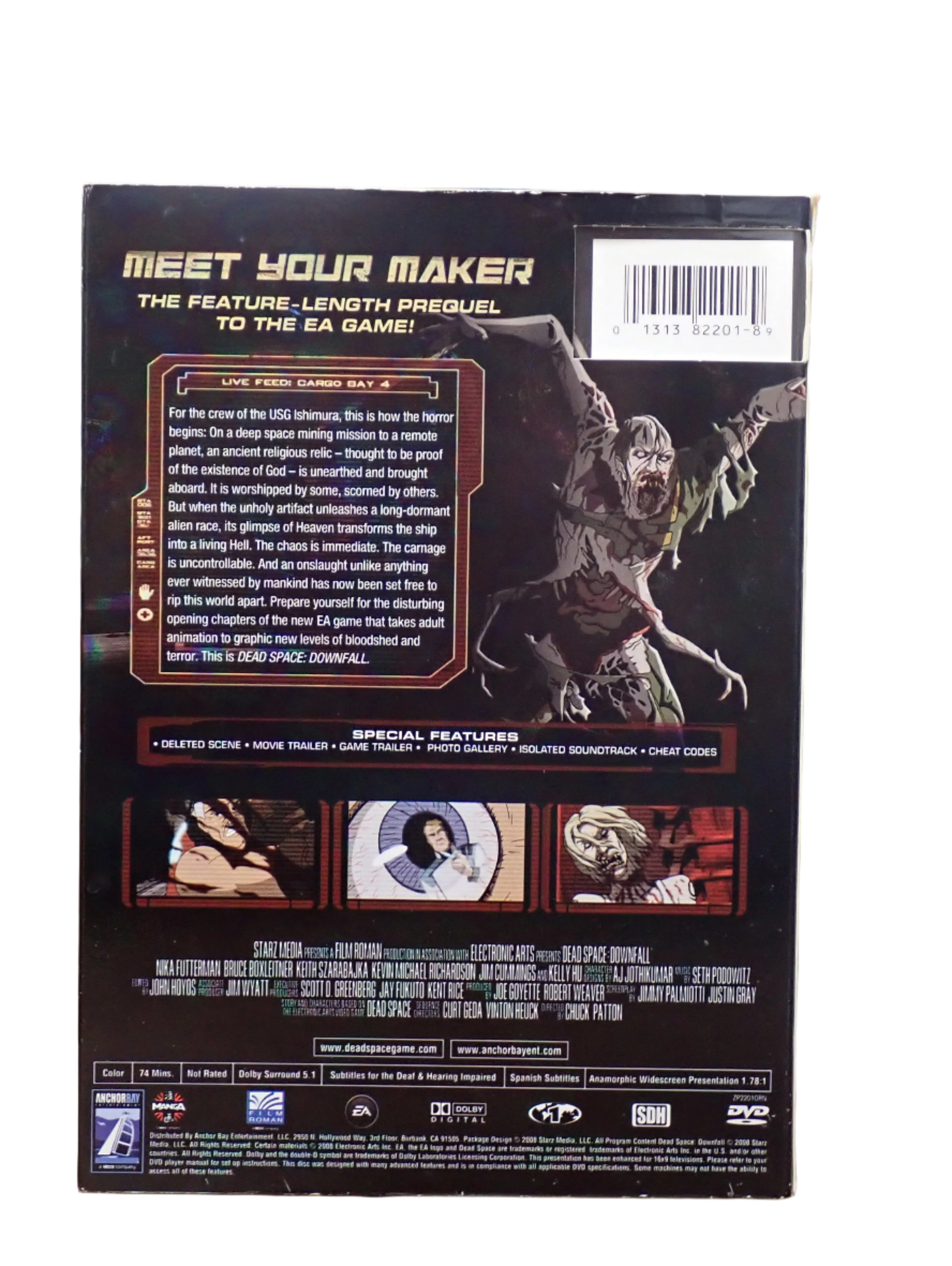 Dead Space Downfall - DVD