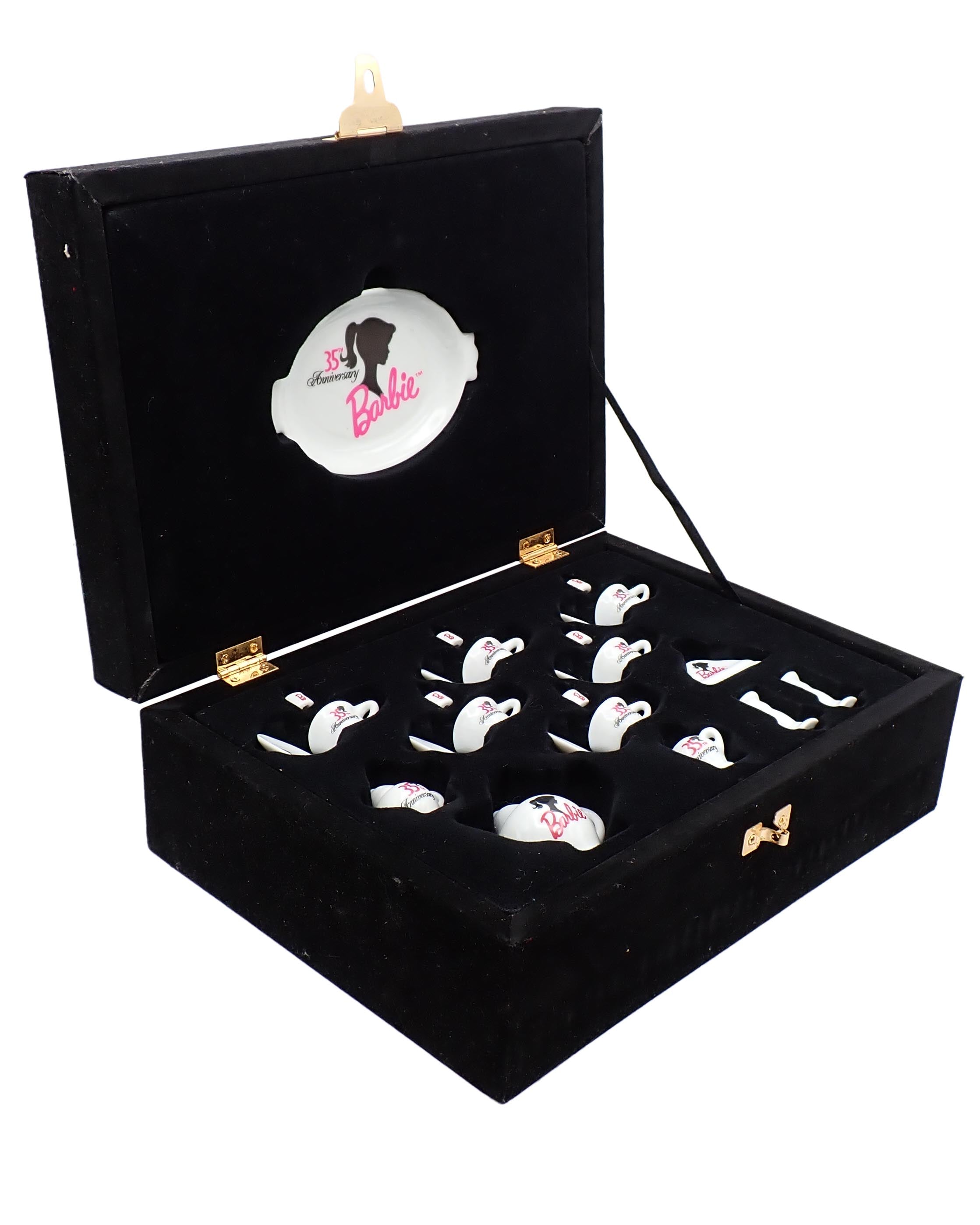 Barbie 35th Anniversary China Tea Set