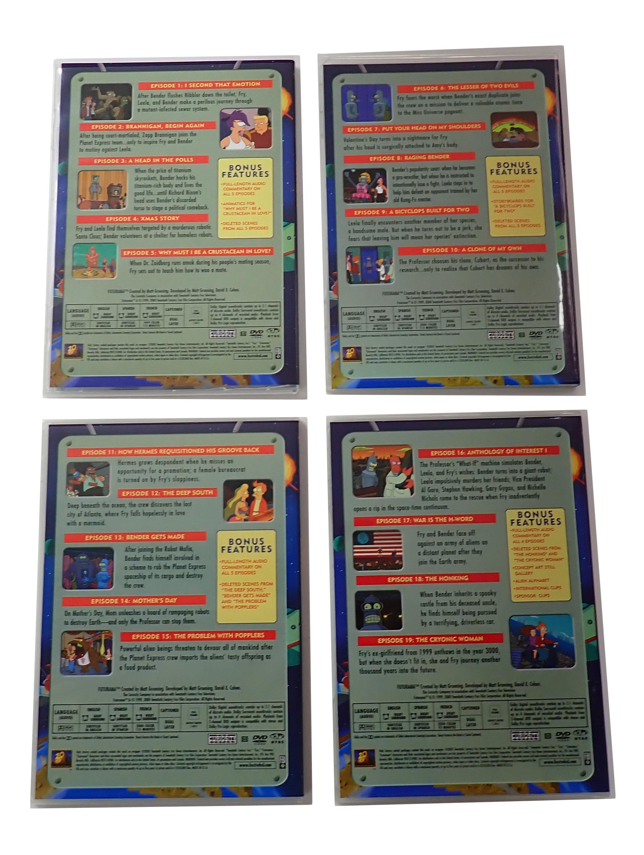 Futurama Vol. 1 and 2 - DVD