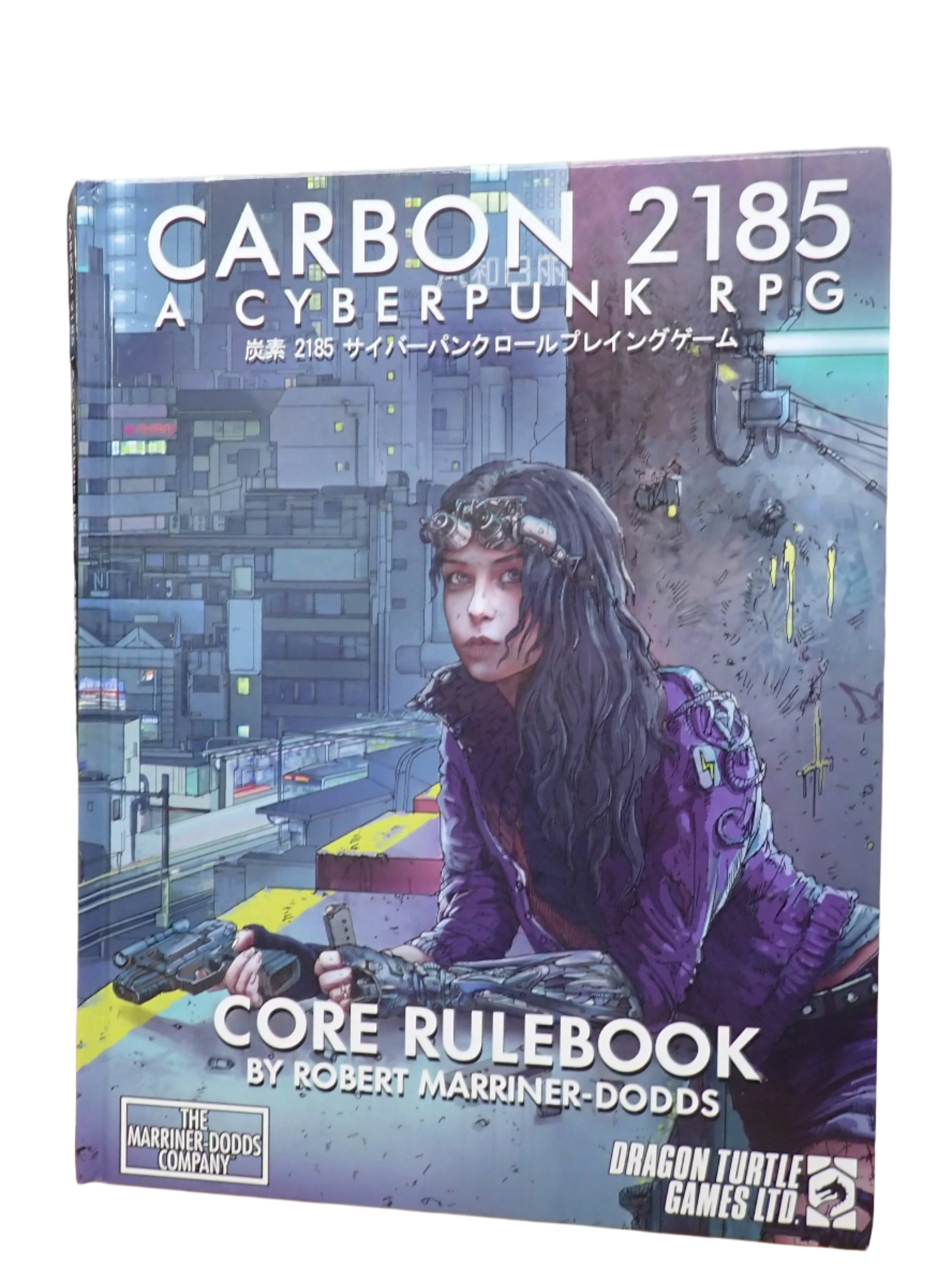 Carbon 2185: A Cyberpunk RPG Core Rulebook (USED)