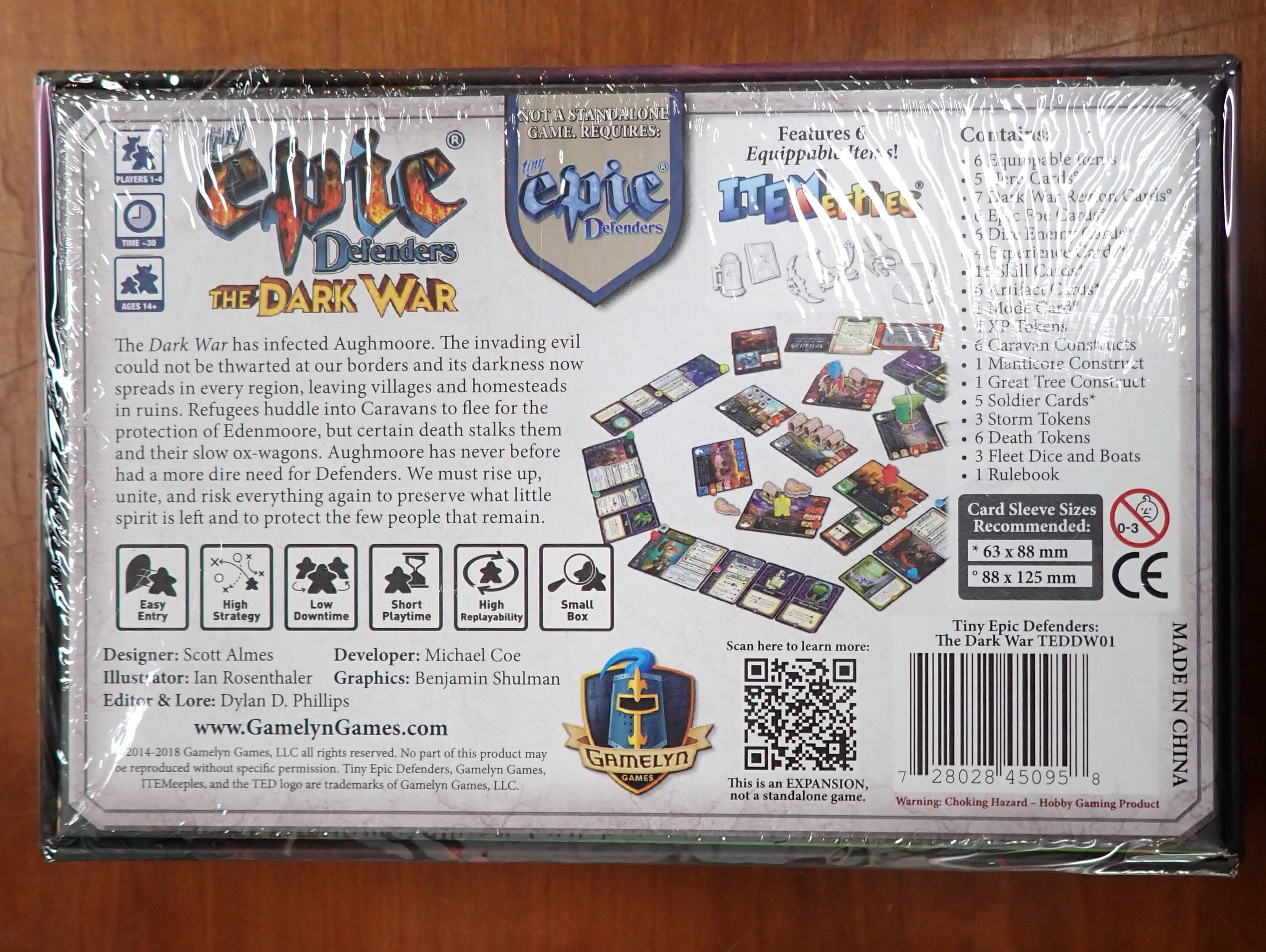 Tiny Epic Defenders: The Dark War Expansion (Used)
