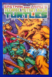 Teenage Mutant Ninja Turtles #6 (1986) - NM+ (9.4) - 1st App. Zanramon