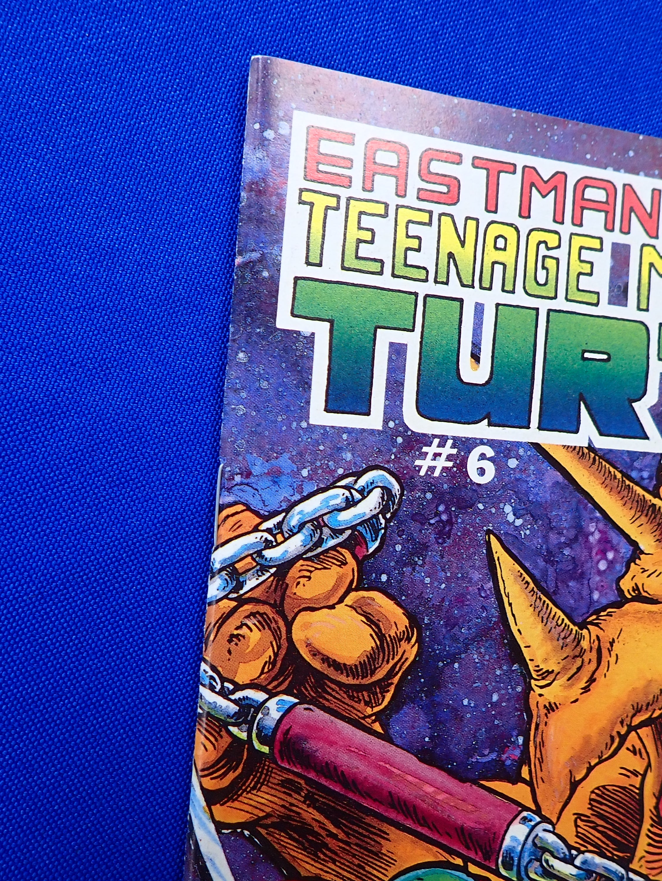 Teenage Mutant Ninja Turtles #6 (1986) - NM+ (9.4) - 1st App. Zanramon