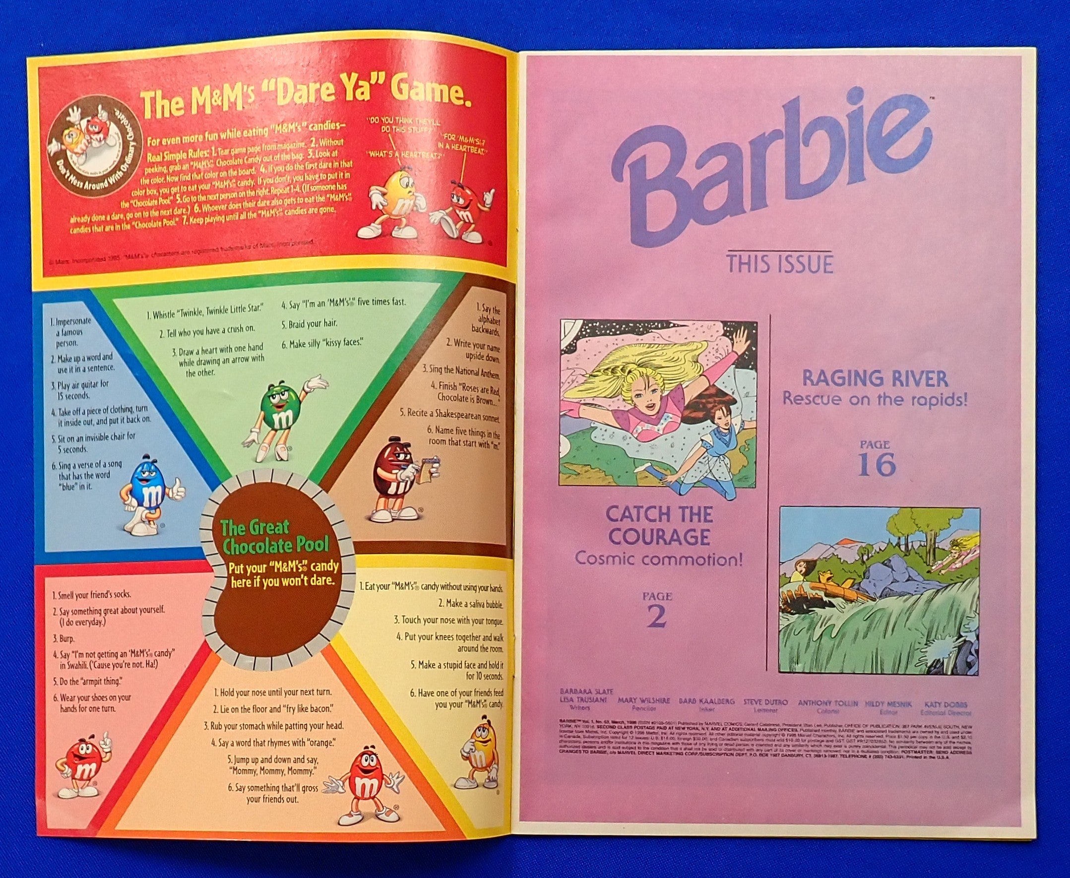Flying Hero Barbie #63 (1996) - NM (9.4) - Final Issue, Low Print Run