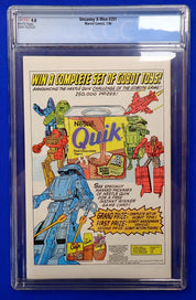 Uncanny X-Men #201 (1986) - CGC 9.0 - 1st App. Cable as Baby Nathan