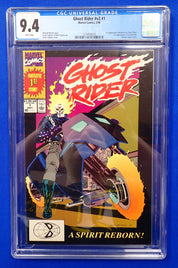 Ghost Rider #v2 #1 (1990) - CGC 9.4 - 1st App. Dan Ketch as Ghost Rider