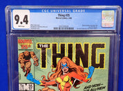 Thing #35 (1986) - CGC 9.4 - Sharon Ventura becomes Ms. Marvel