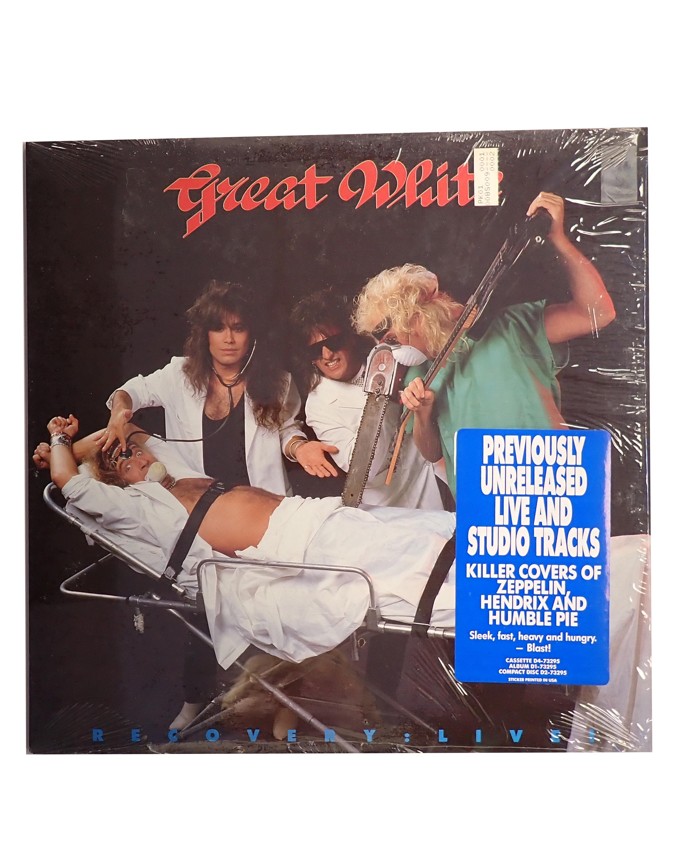 Great White - Recovery Live - Vinyl