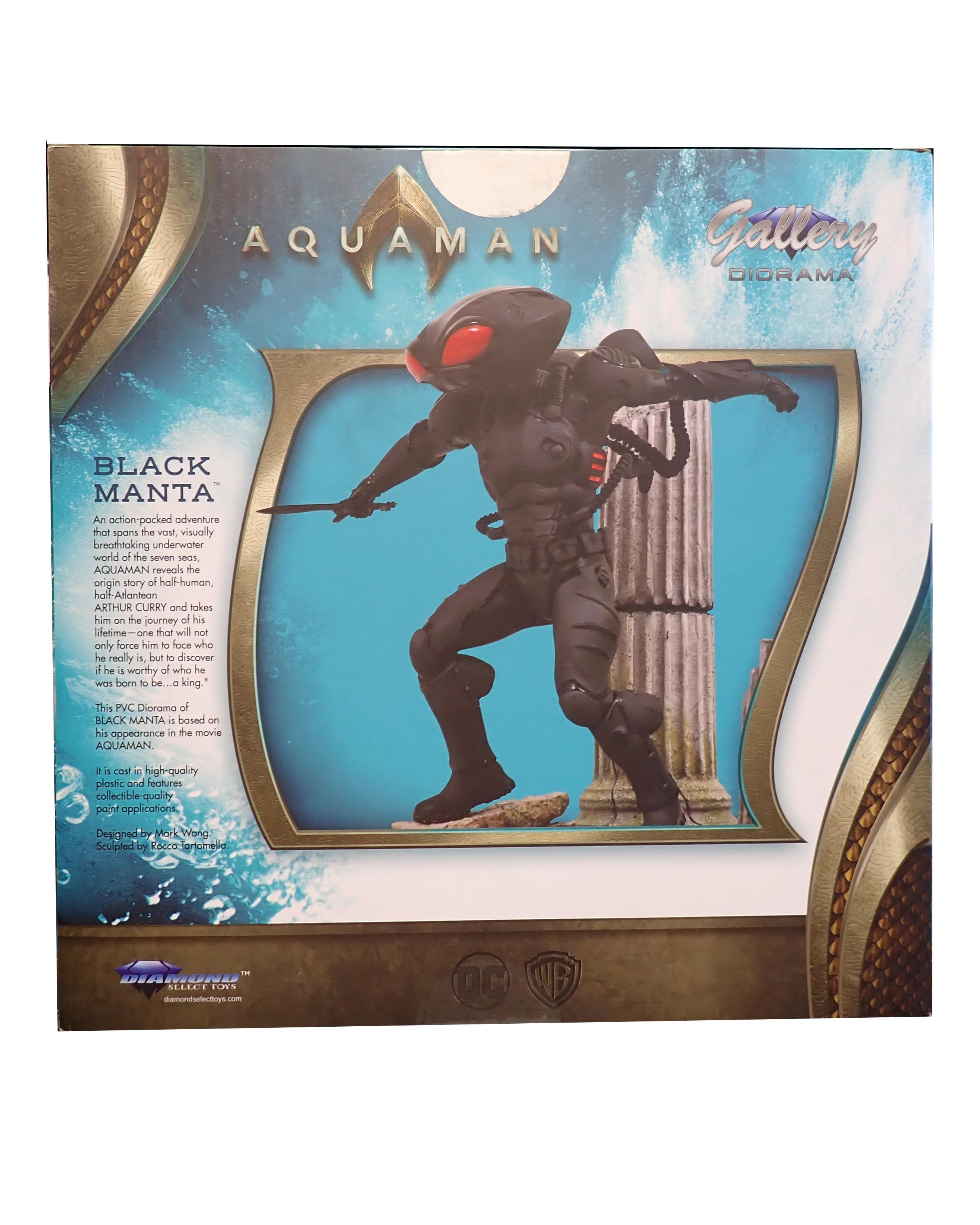 Black Manta Statue - Gallery Diorama [Pre-Owned]