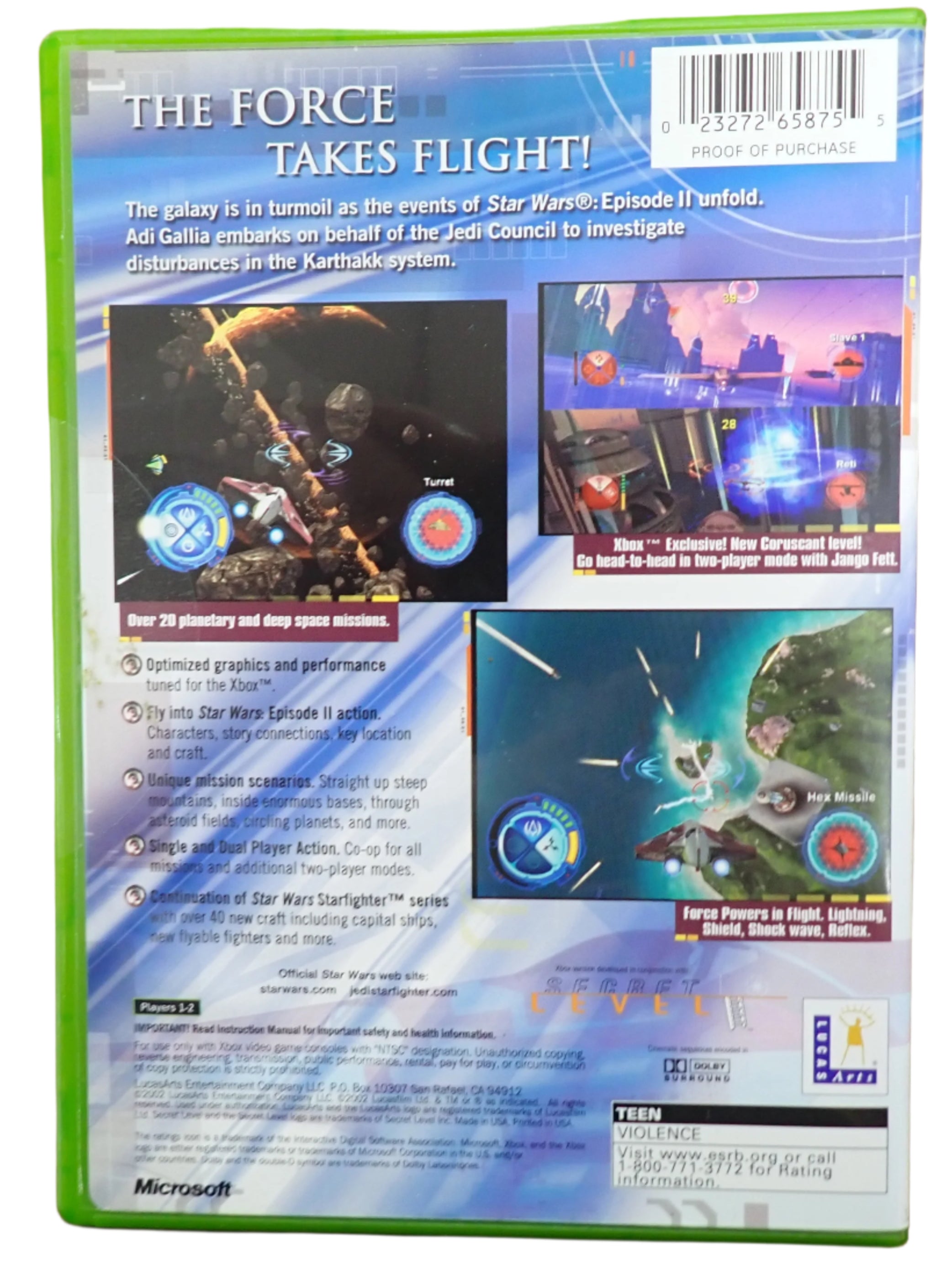 Star Wars: Jedi Starfighter - Xbox