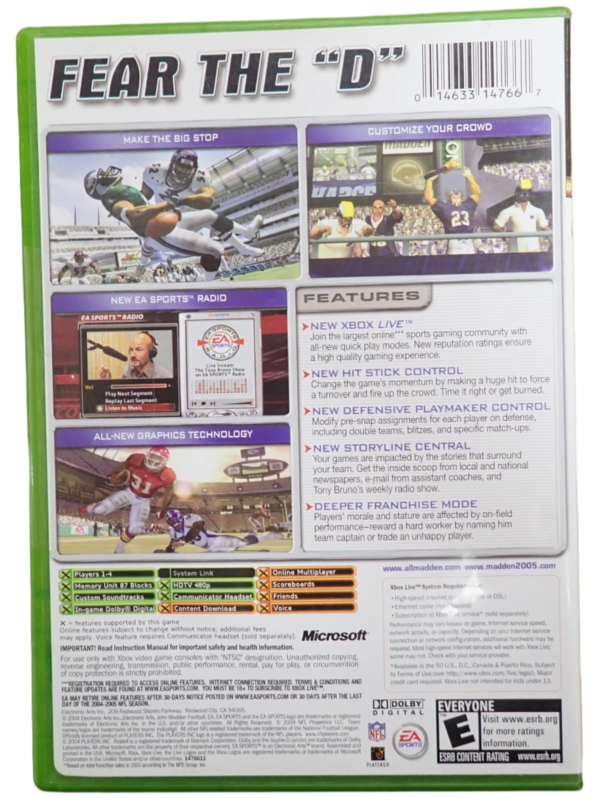 Madden 2005 - Xbox