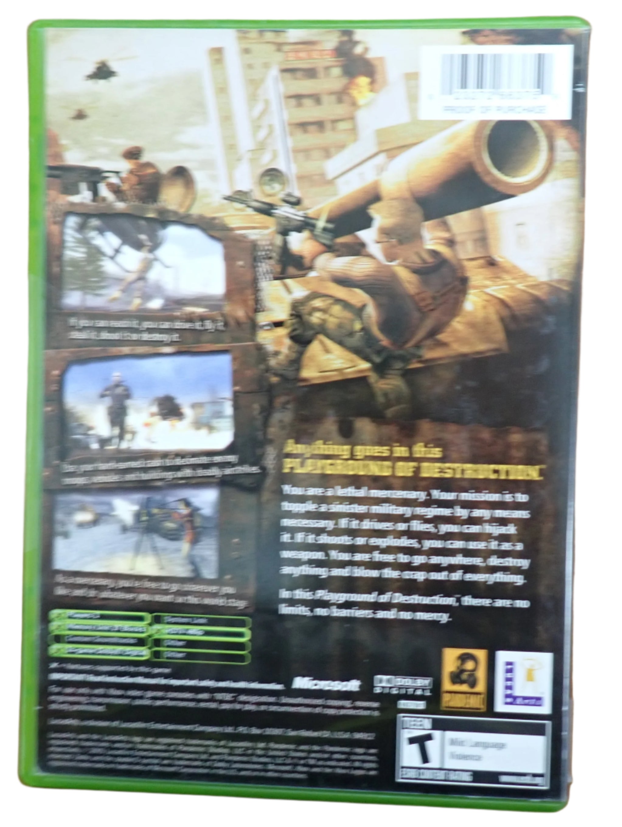 Mercenaries: Playground of Distruction - Xbox
